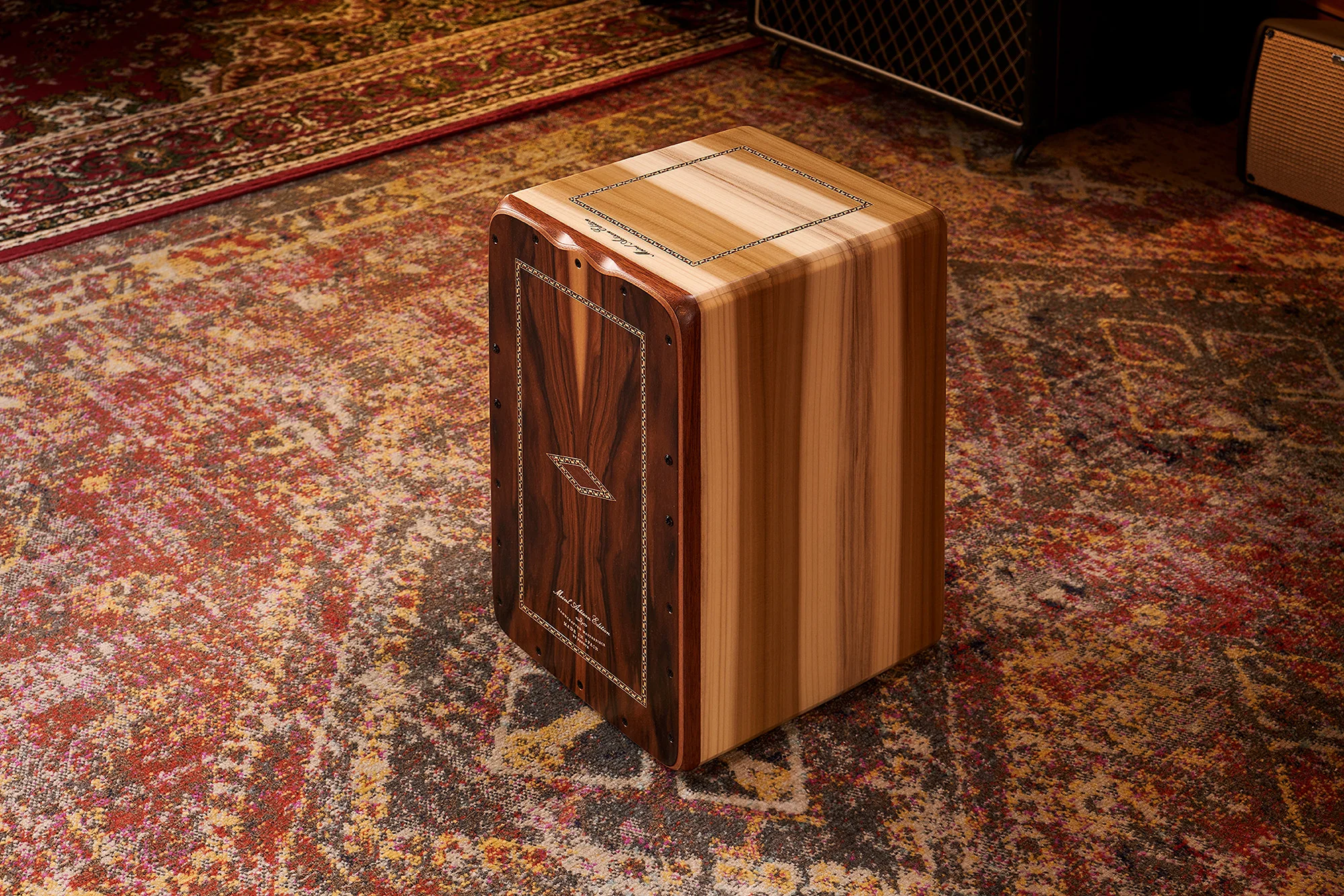 MEINL Percussion Artisan Edition Series String Cajon Martinete Line - Brazilian Ironwood - Image 3