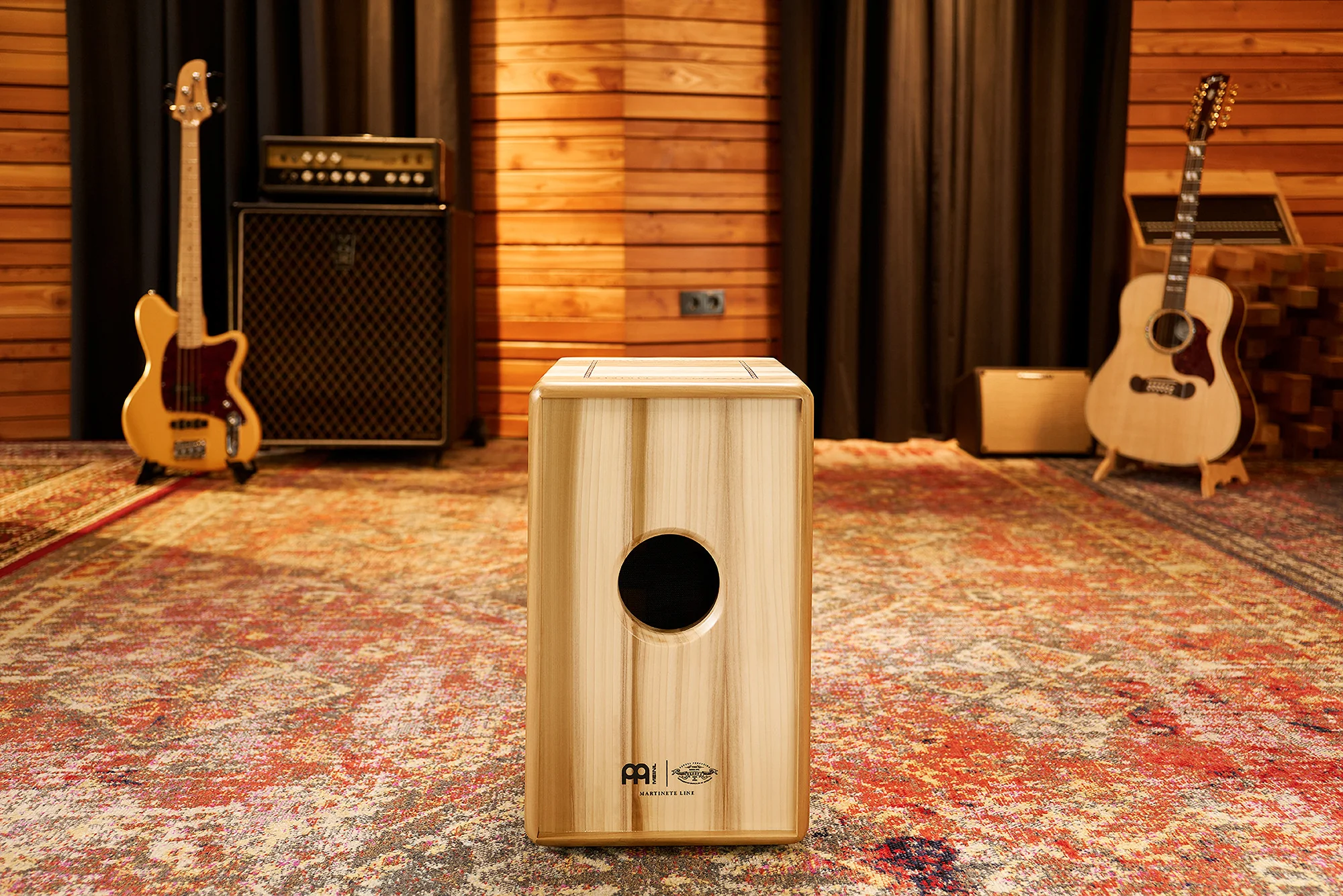 MEINL Percussion Artisan Edition Series String Cajon Martinete Line - Brazilian Ironwood - Image 4