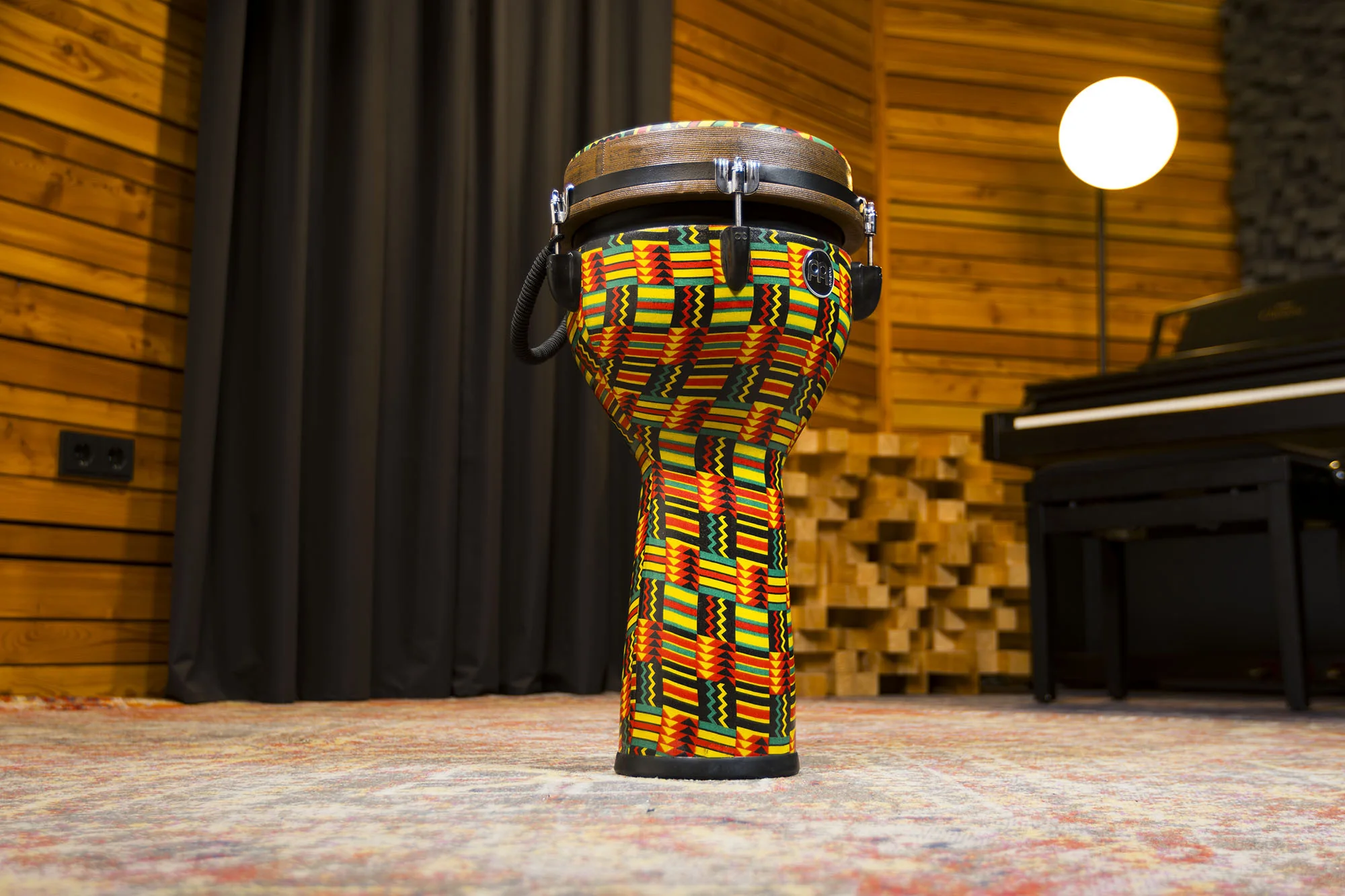 MEINL Percussion Jumbo Djembe Synthetic Head - 10" Simbra - Image 2