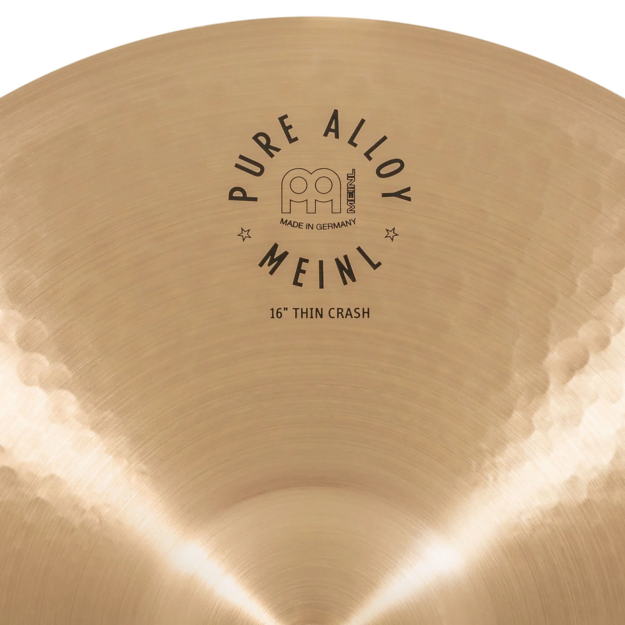 Meinl Pure Alloy 16 inch Thin Crash Cymbal PA16TC - Image 3