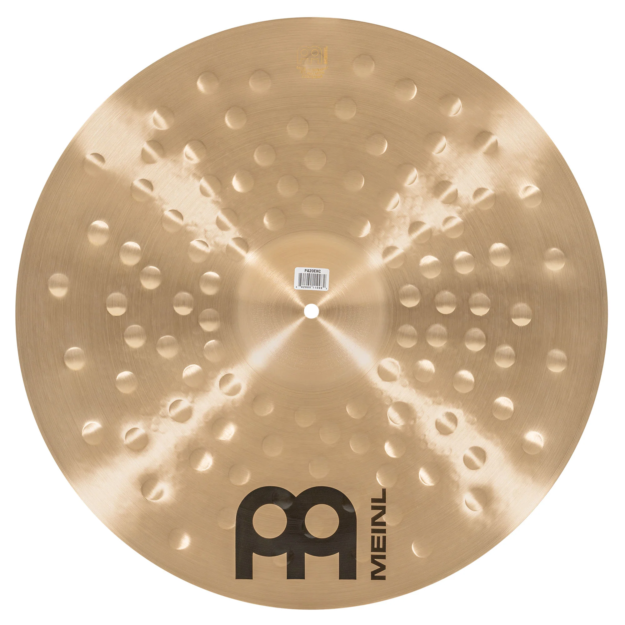 Meinl Pure Alloy 20 inch Extra Hammered Crash Cymbal PA20EHC - Image 2