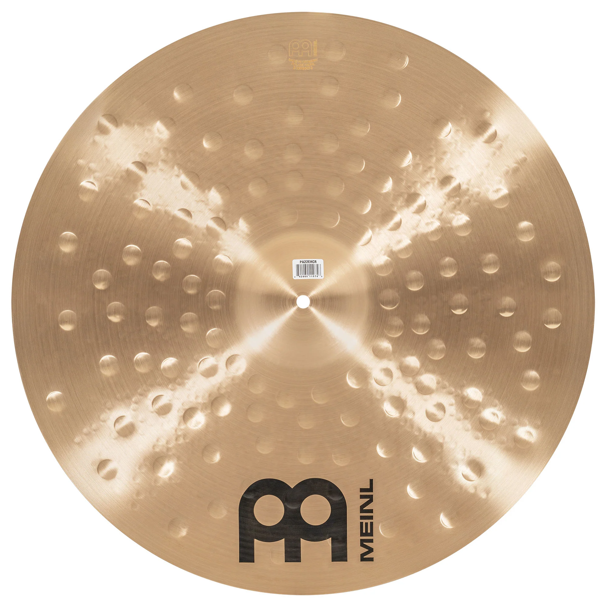 Meinl Pure Alloy 22 inch Extra Hammered Crash/Ride Cymbal PA22EHCR - Image 2