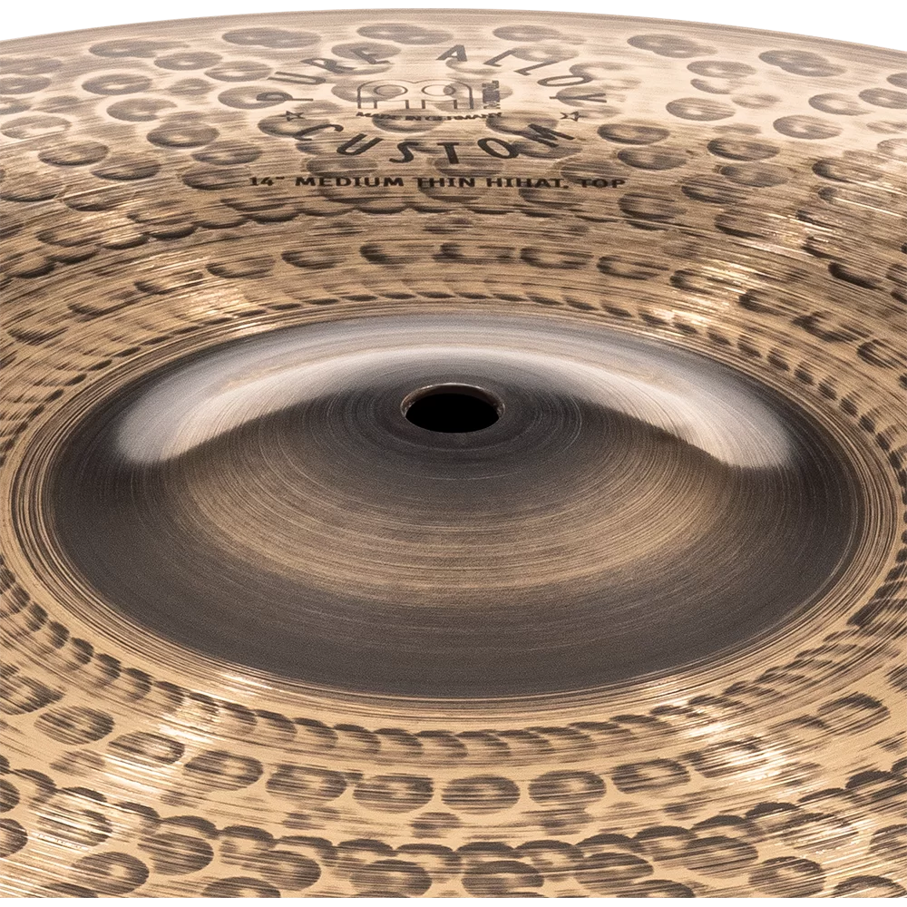 Meinl Pure Alloy Custom 14" Medium Thin Hi-Hats PAC14MTH - Image 4
