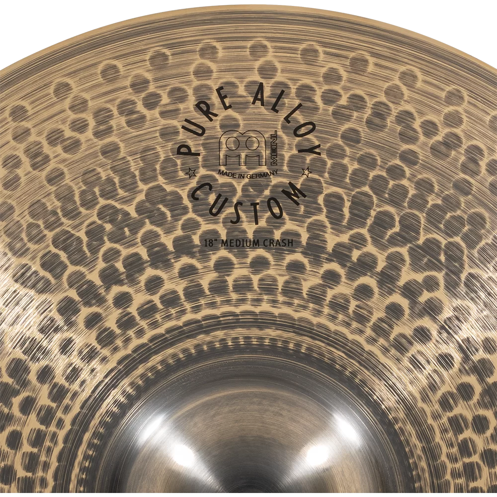 Meinl Pure Alloy Custom 18" Medium Crash Cymbal PAC18MC - Image 6
