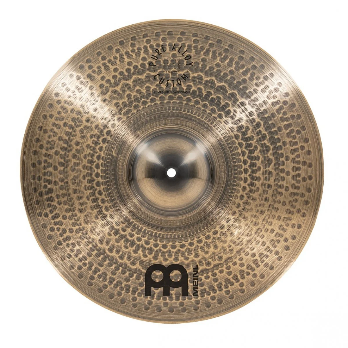 Meinl Pure Alloy Custom 18 inch Medium Heavy Crash Cymbal PAC18MHC