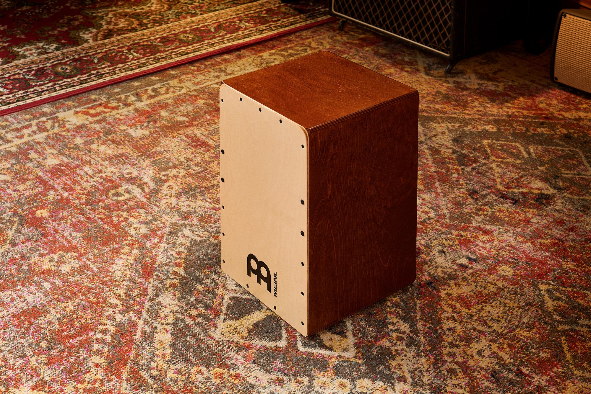 MEINL Percussion Snarecraft Series Snare Cajon 100 - Baltic Birch/Almond Birch - Image 3