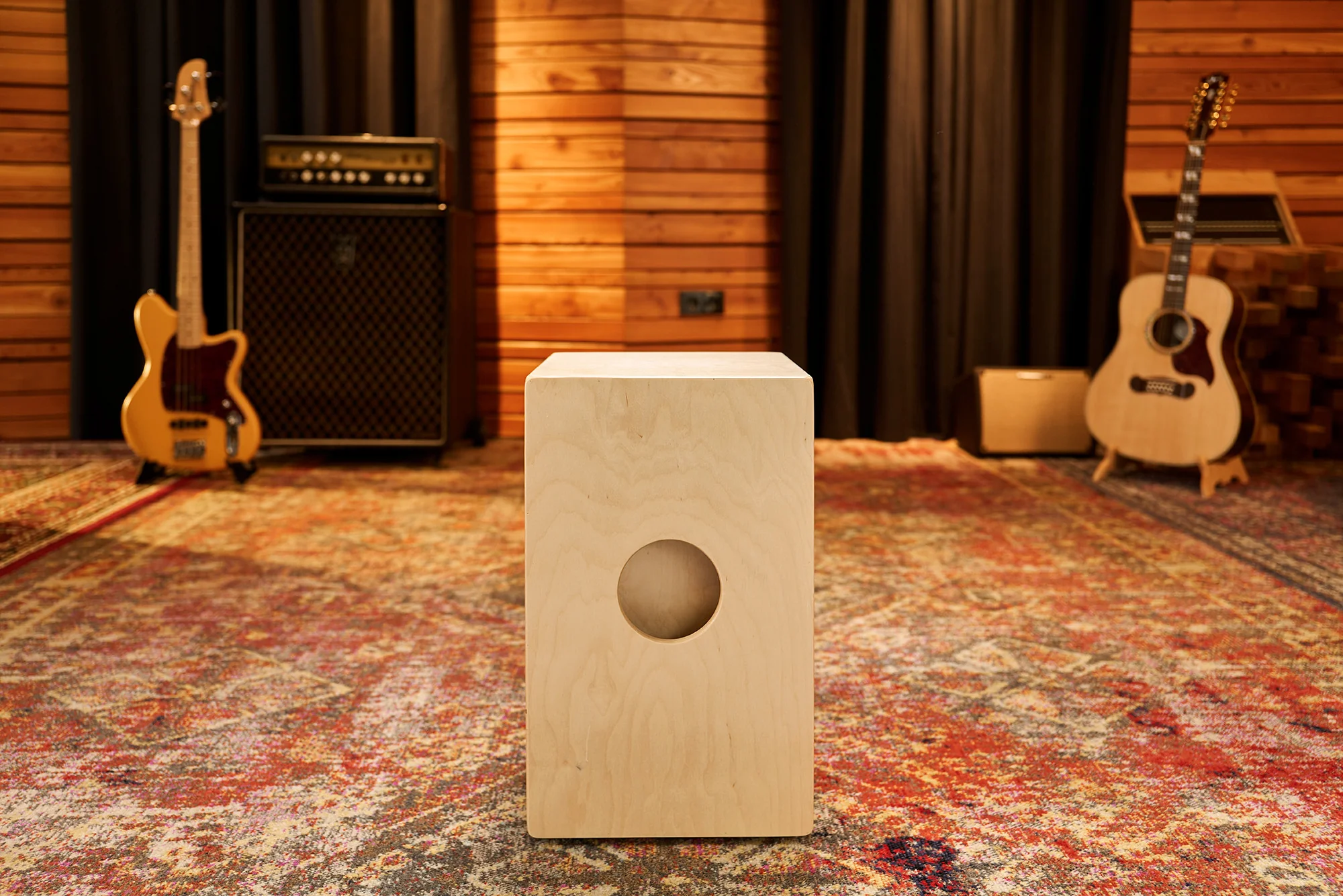 MEINL Percussion Snarecraft Series Pickup Snare Cajon - Natural - Image 4