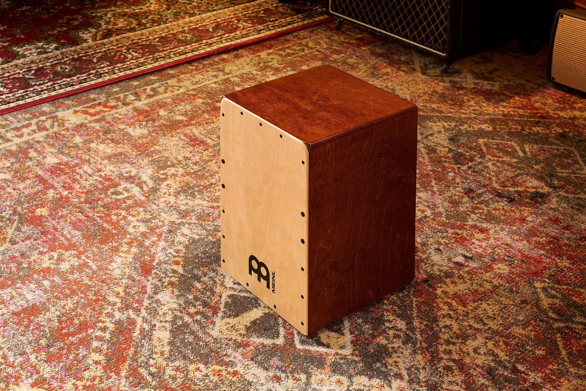MEINL Percussion Snarecraft Series Snare Cajon 80 - Baltic Birch/Almond Birch - Image 3