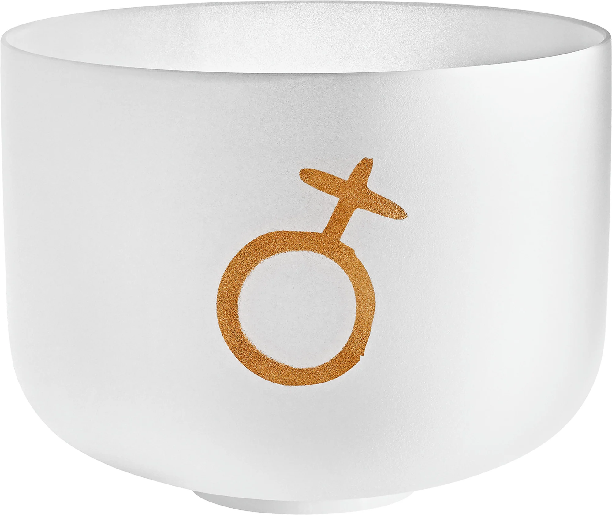 Meinl Sonic Energy Planetary Tuned Crystal Singing Bowl, 12" / 30 cm, Earth Platonic Year 172.06 Hz, Crown Chakra