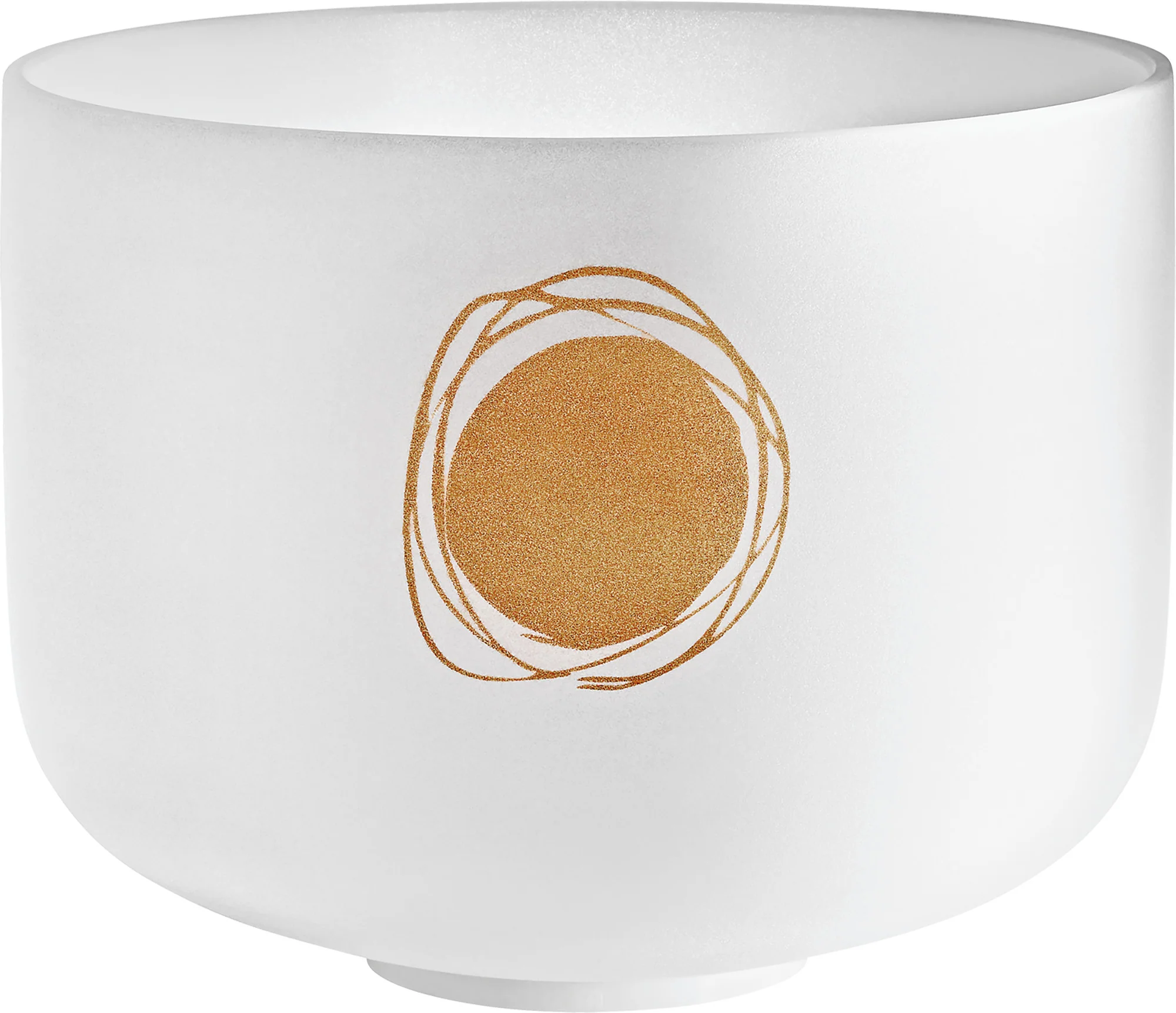 Meinl Sonic Energy Planetary Tuned Crystal Singing Bowl, 12" / 30 cm, Schumann Ressonance 250.56 Hz, Crown Chakra