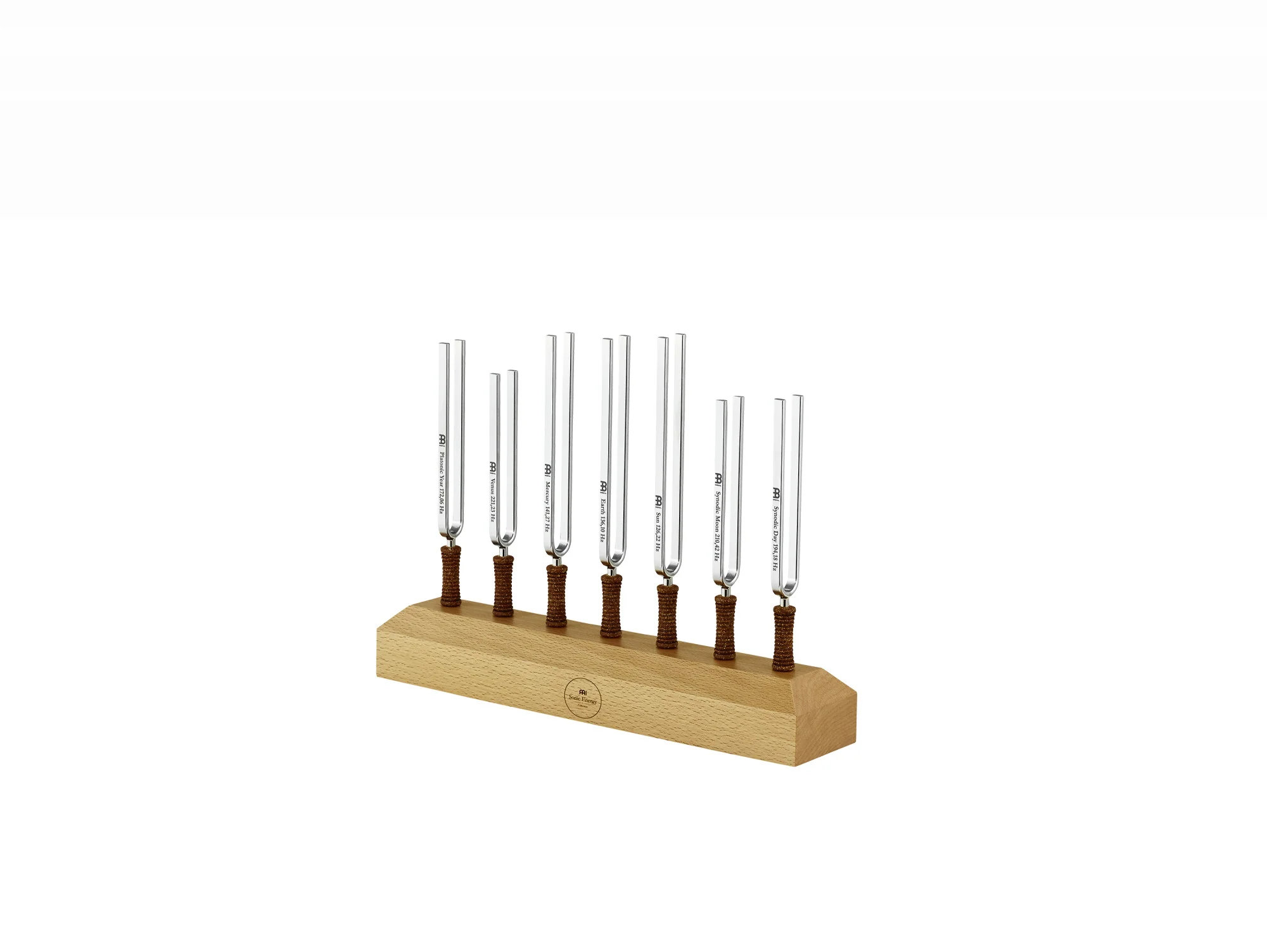 Meinl Sonic Energy Planetary Tuned Tuning Forks, Chakra Set , x7 Tuning Forks