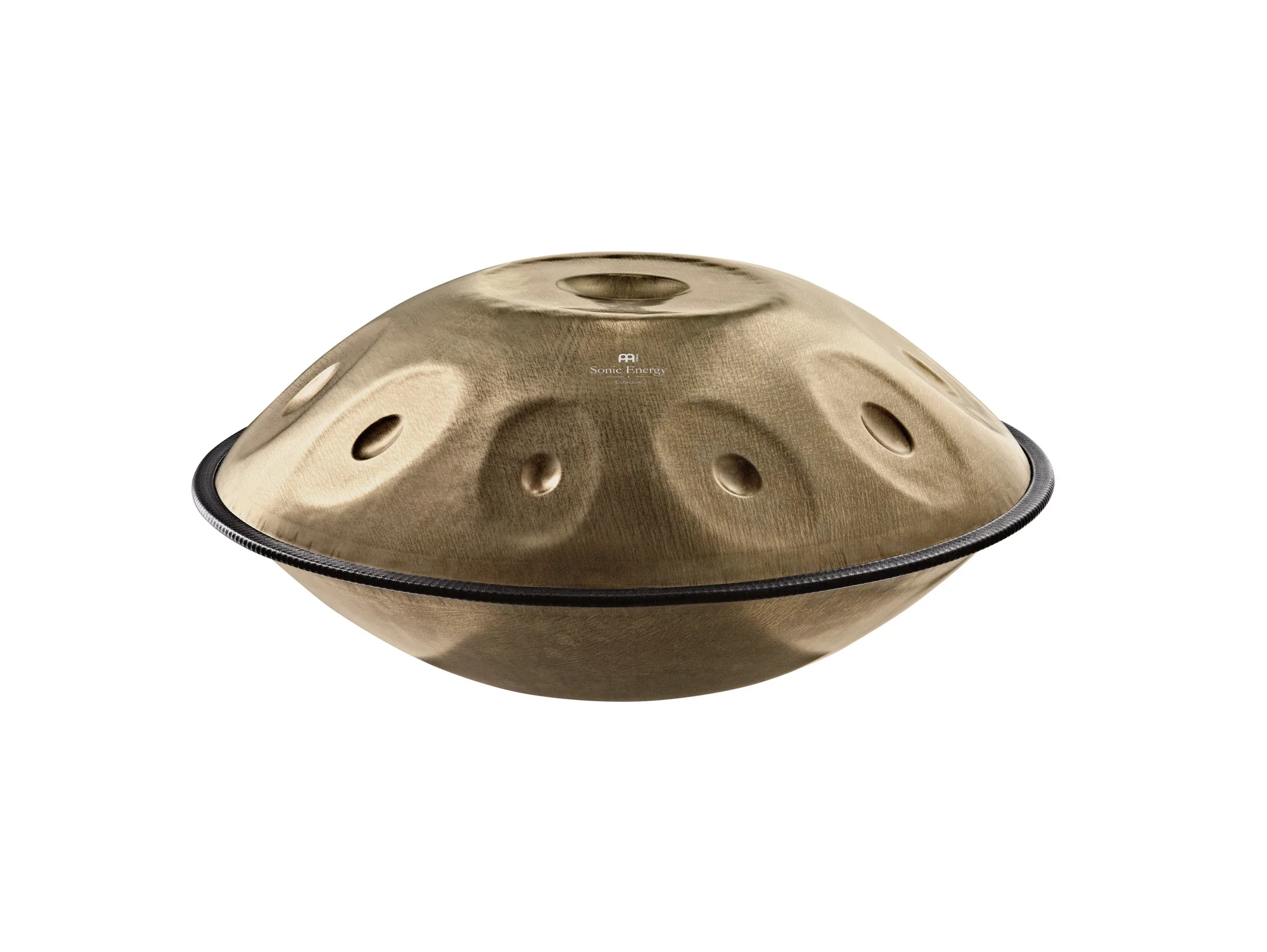 Meinl Sonic Energy Sensory Handpan Stainless Steel D Kurd 10 Notes 440 Hz - Vintage Gold