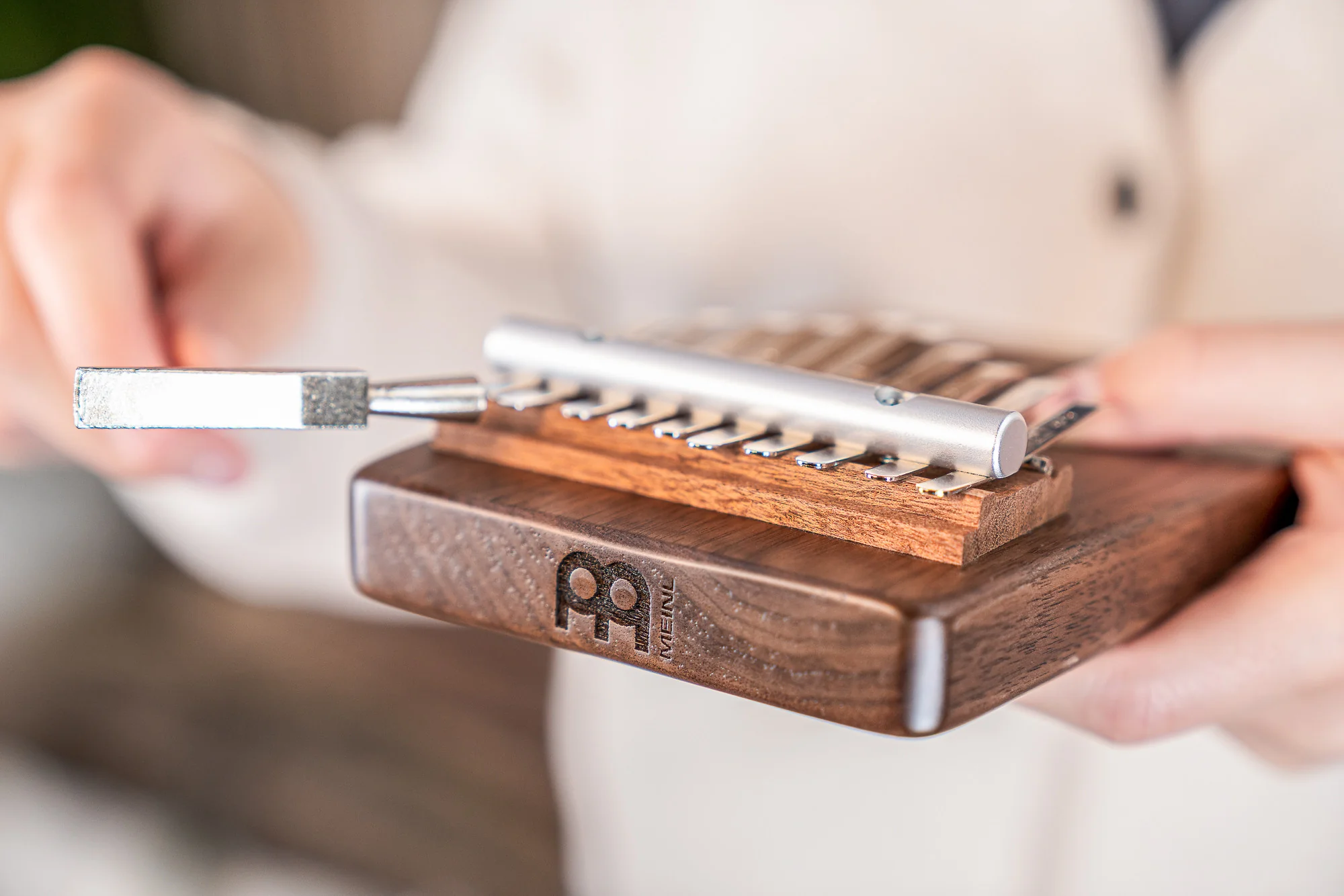 Meinl Sonic Energy Solid "Tree of Life" Kalimba - 10 notes / black walnut - Image 3