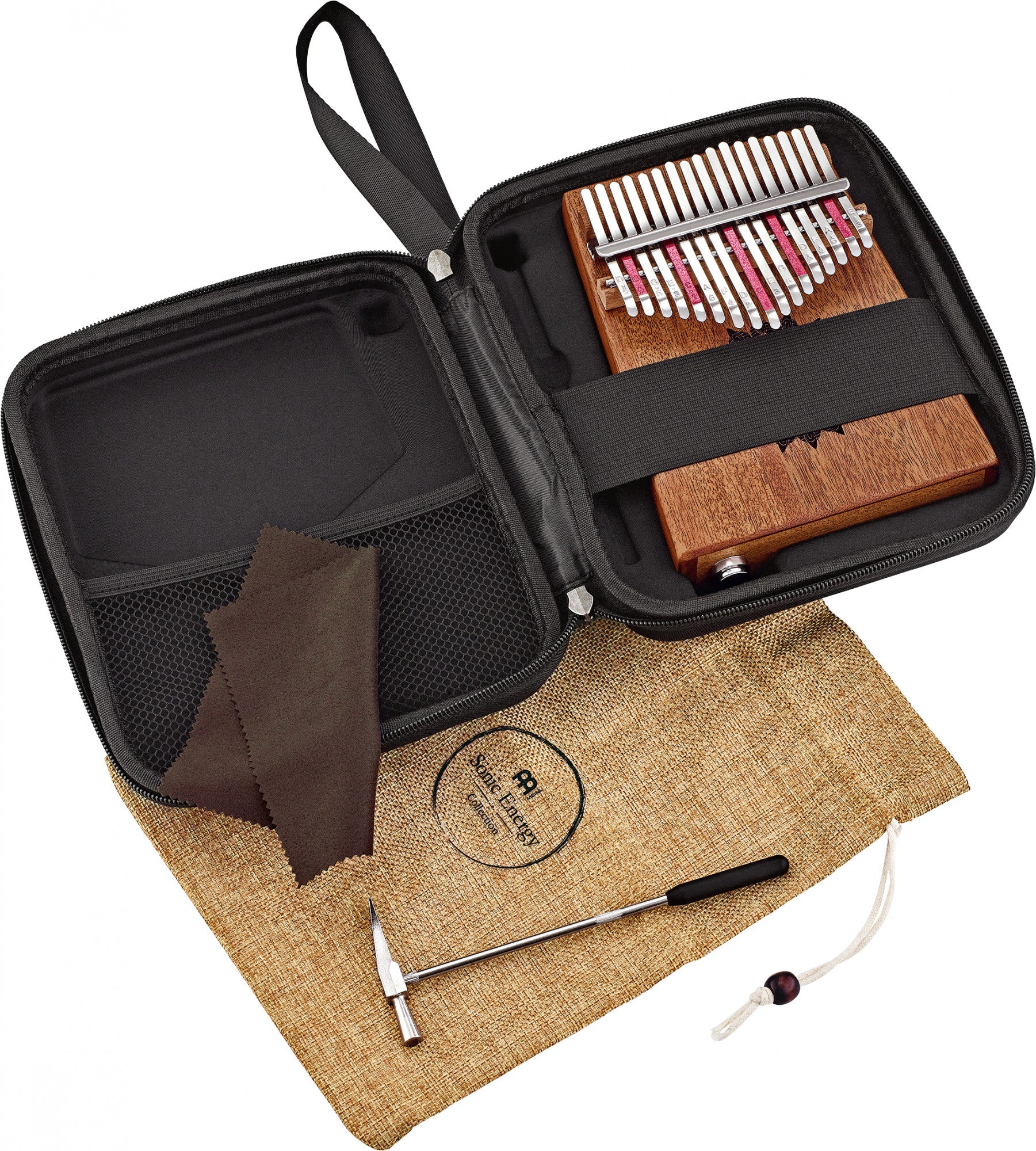 Meinl Sonic Energy Soundhole Pickup Kalimba - 17 notes / mahogany - Image 3