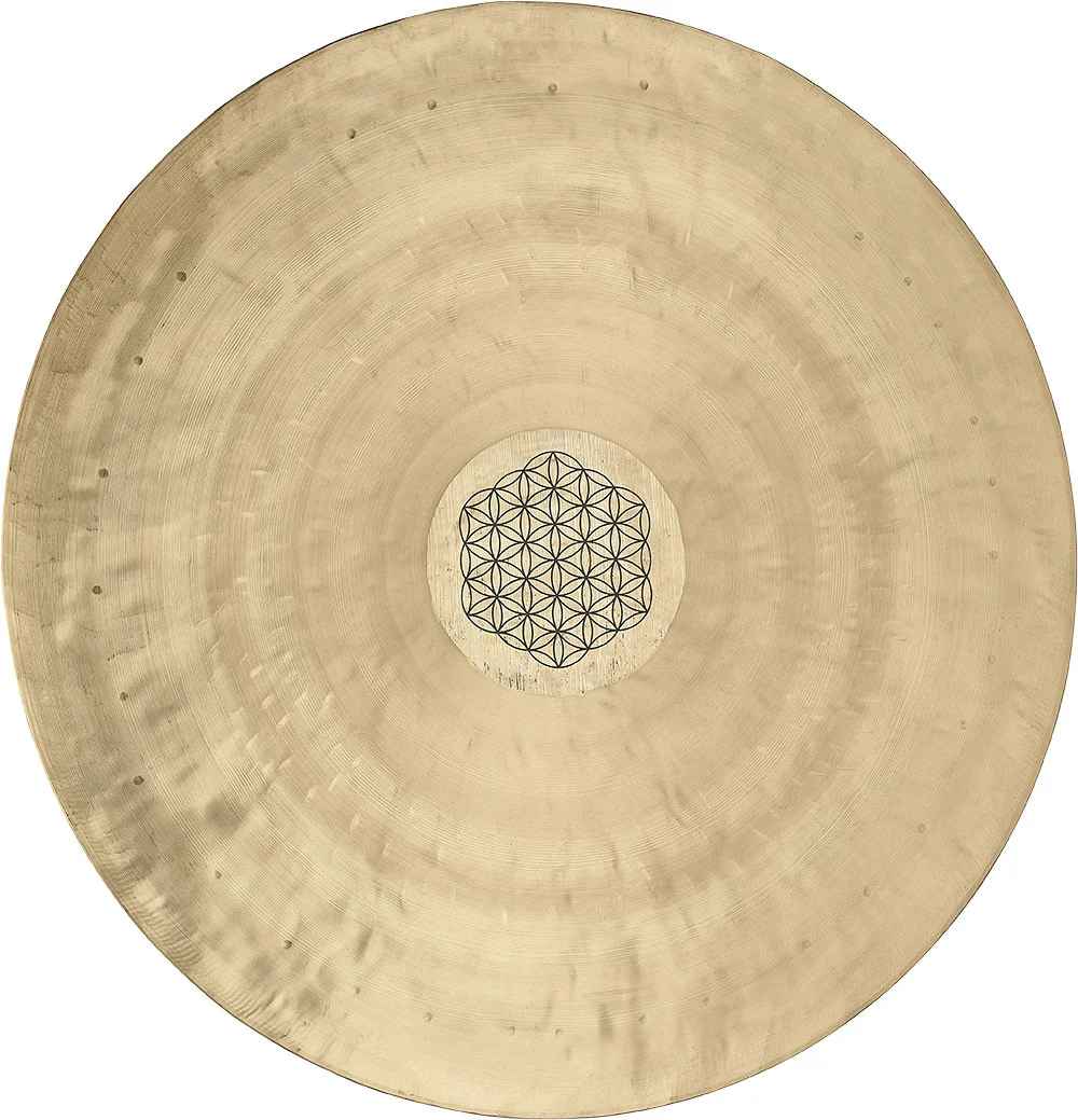 Meinl Sonic Energy Wind Gong Flower of Life, 24" Inc Beater WGFOL24 - Image 4