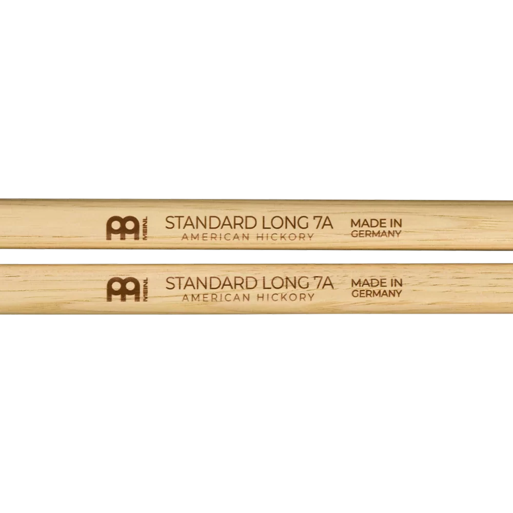 Meinl Standard Long 7A Wood Tip Drumsticks SB121 - Image 3