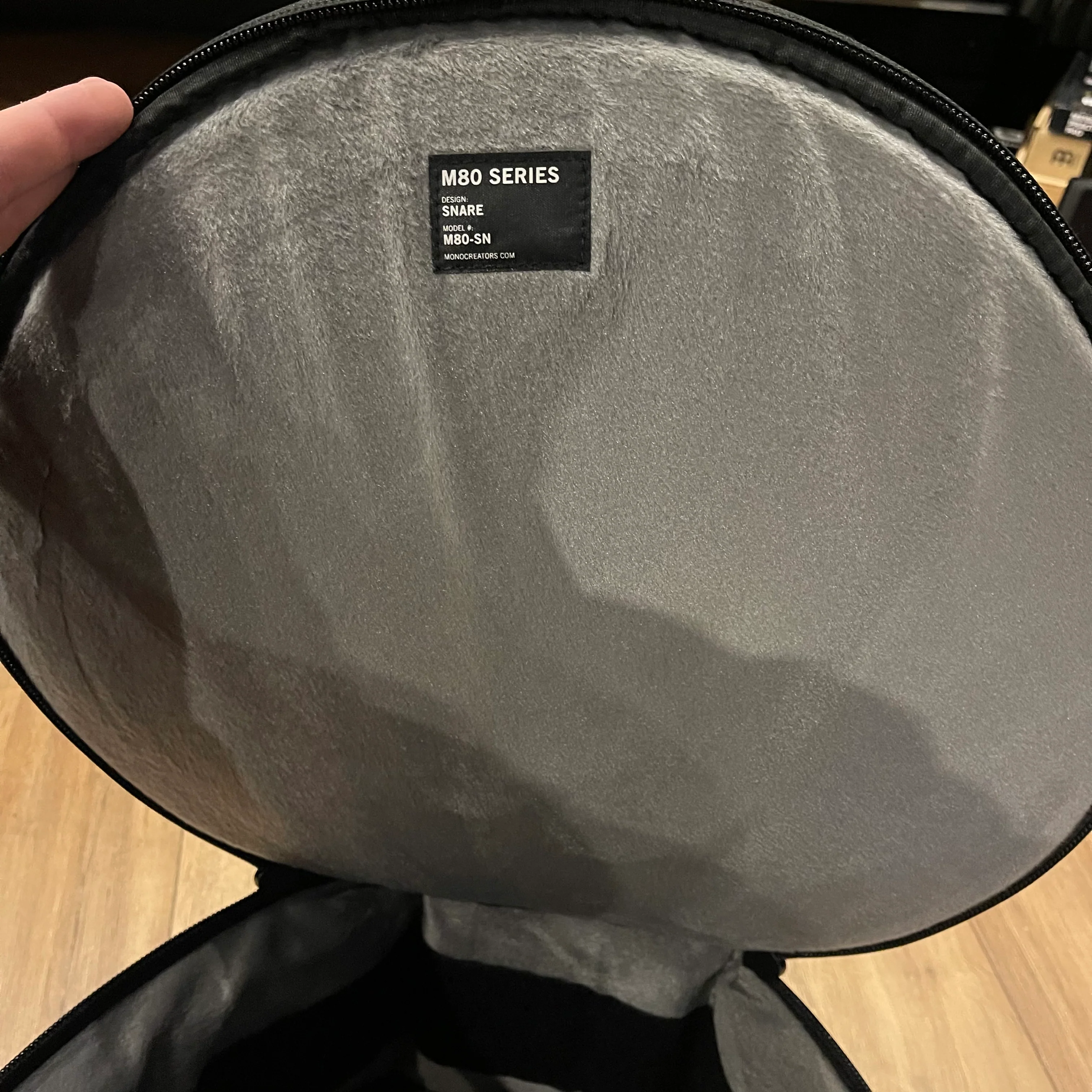 Mono M80-SN 14” Snare Drum Bag Black #9000COS - Image 9