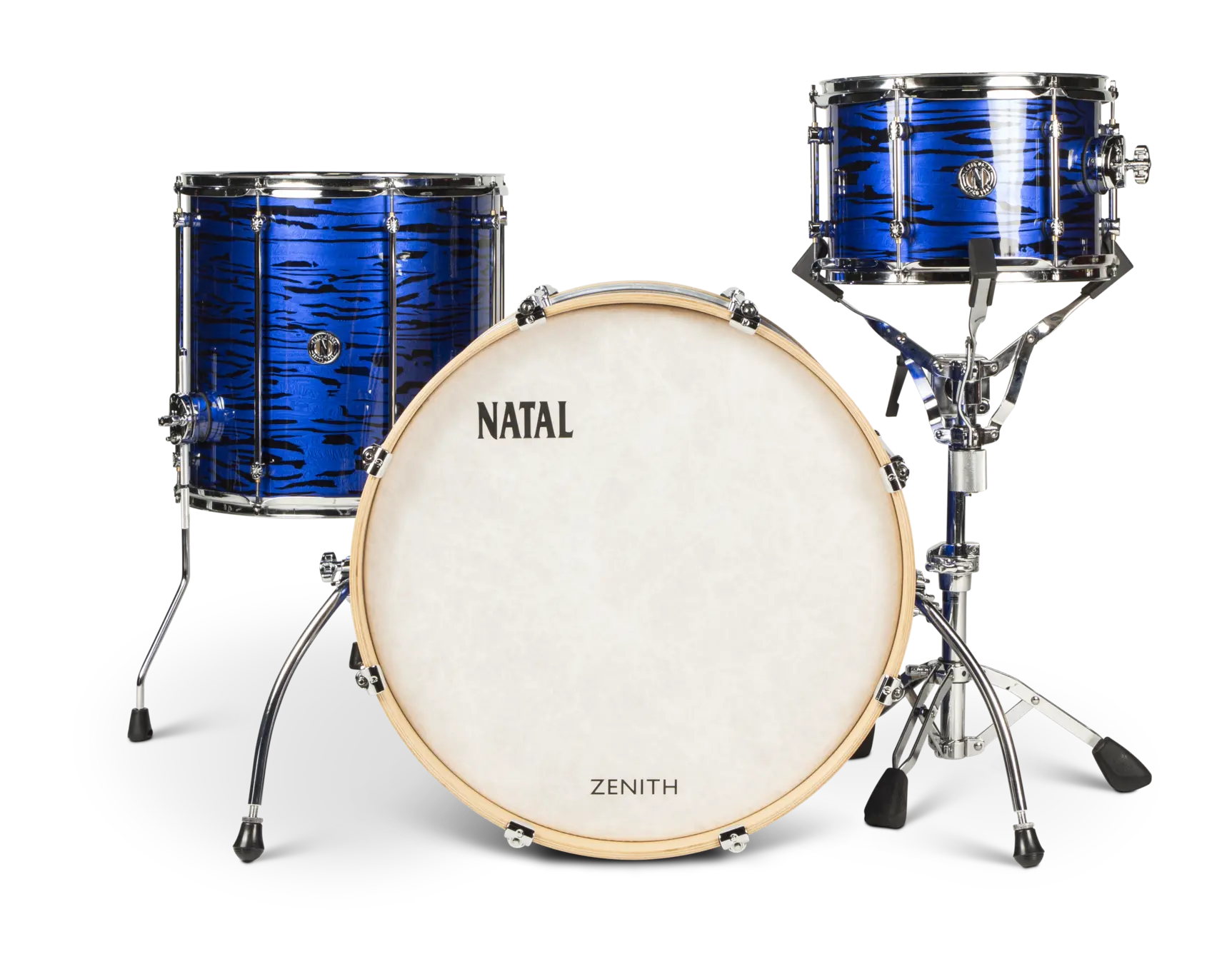 Natal Zenith Vintage Style Drum Kit Forge Blue