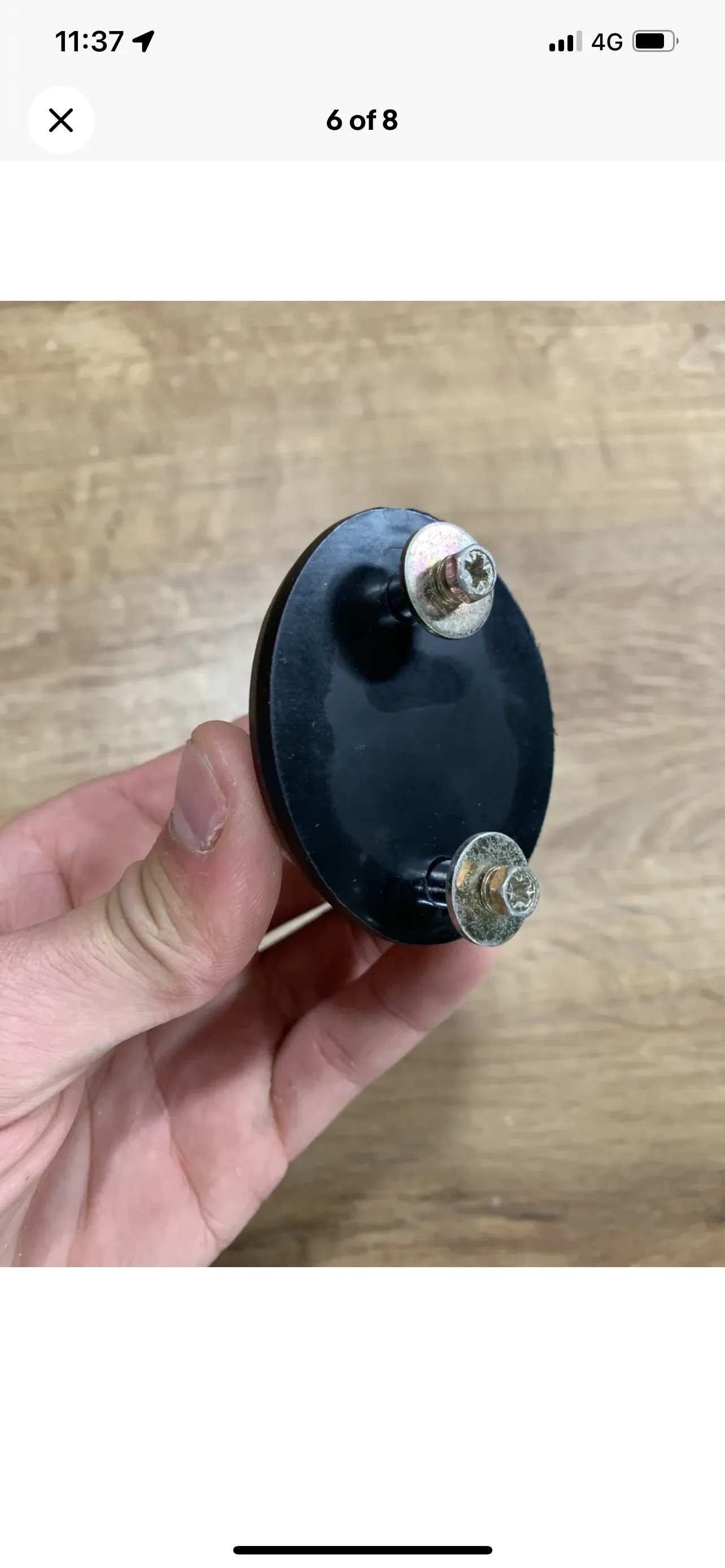 Original Premier Genista Bass Drum Lugs #353 - Image 3