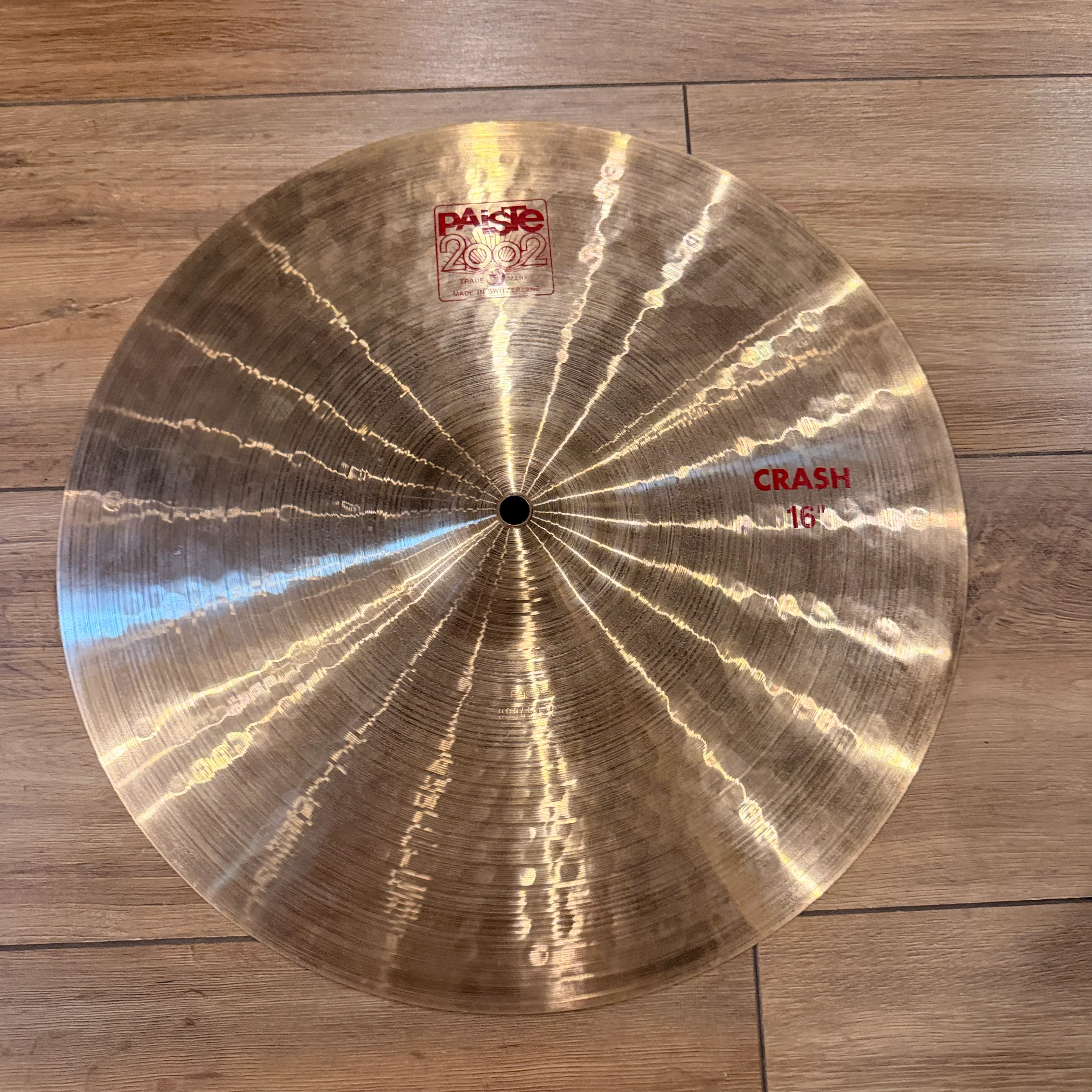 Paiste 2002 16” Crash #1323 - Image 2