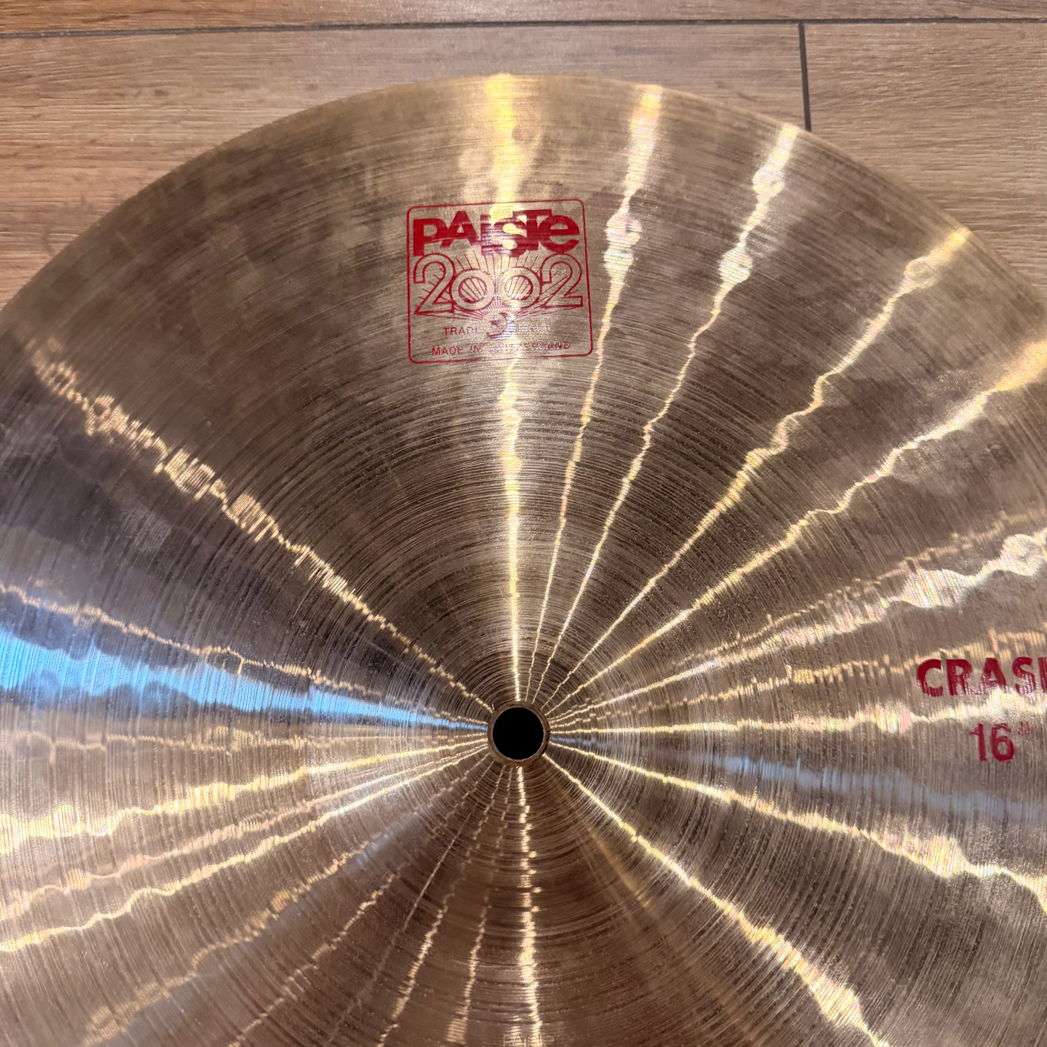 Paiste 2002 16” Crash #1323 - Image 4