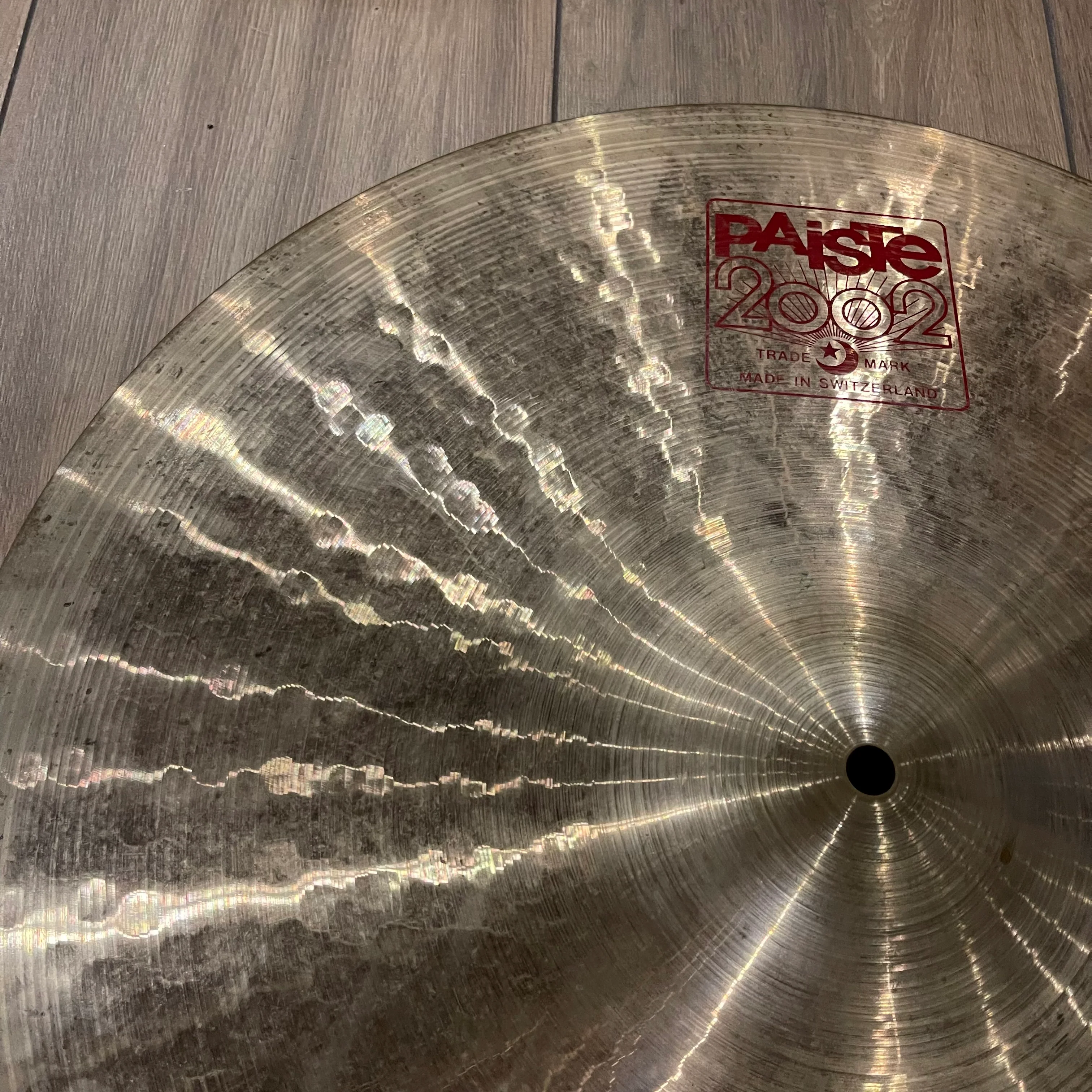 Paiste 2002 20” Medium Ride Cymbal #1249 - Image 5