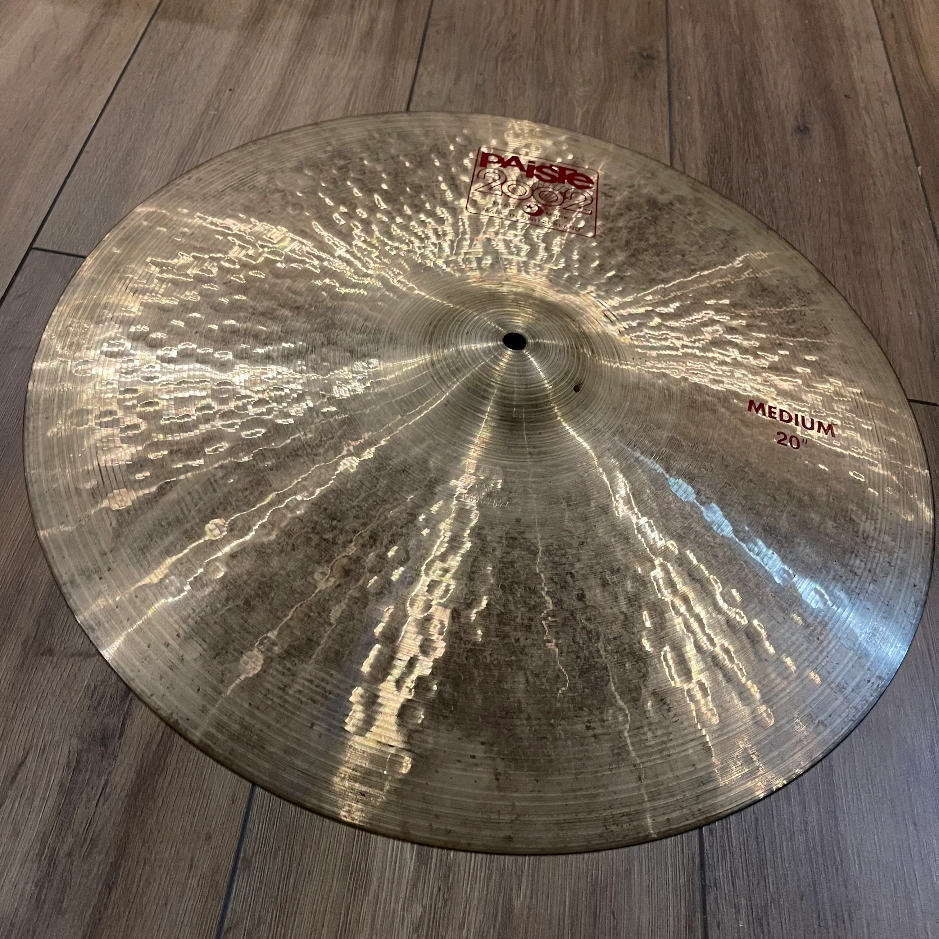 Paiste 2002 20” Medium Ride Cymbal #1249 - Image 7