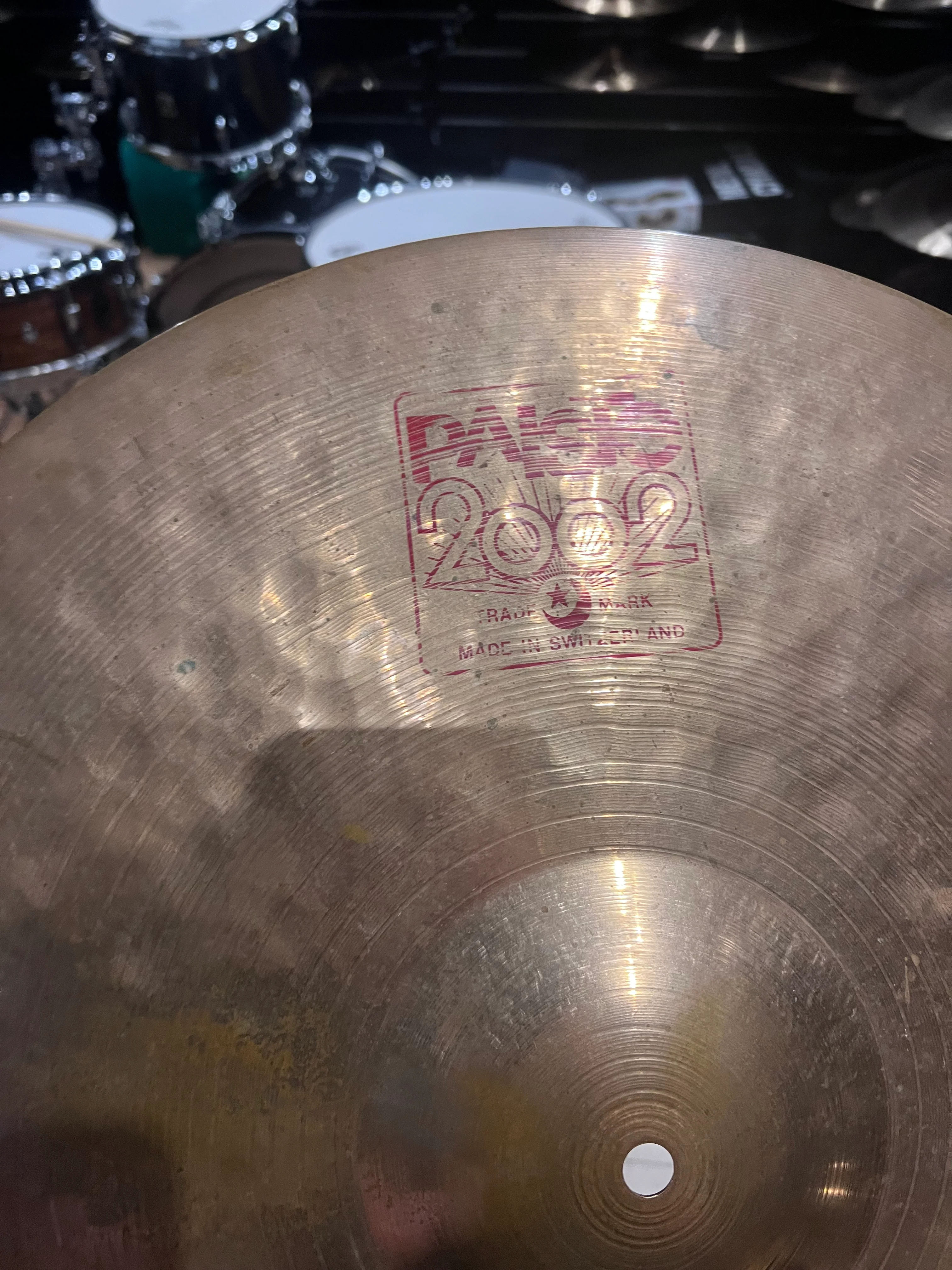 Paiste 2002 20” Power Ride Cymbal #1322 - Image 2