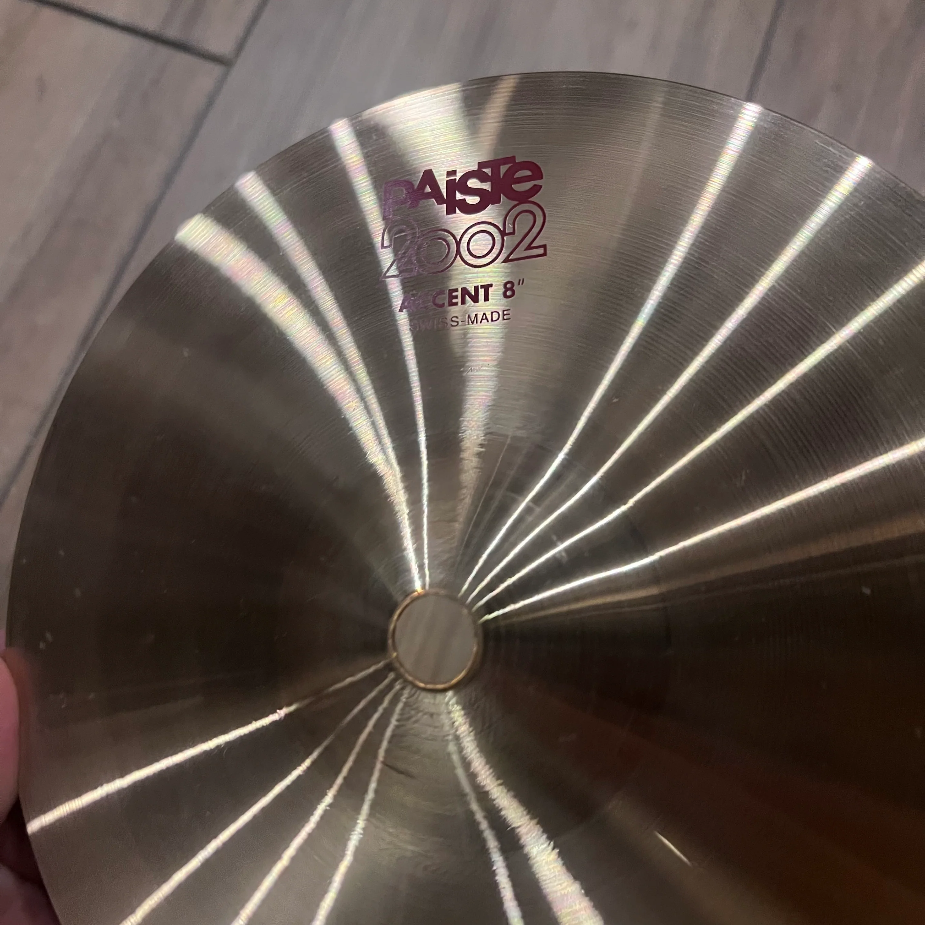 Paiste Accent Cymbals Bundle 8” And 6” #9000COS - Image 2