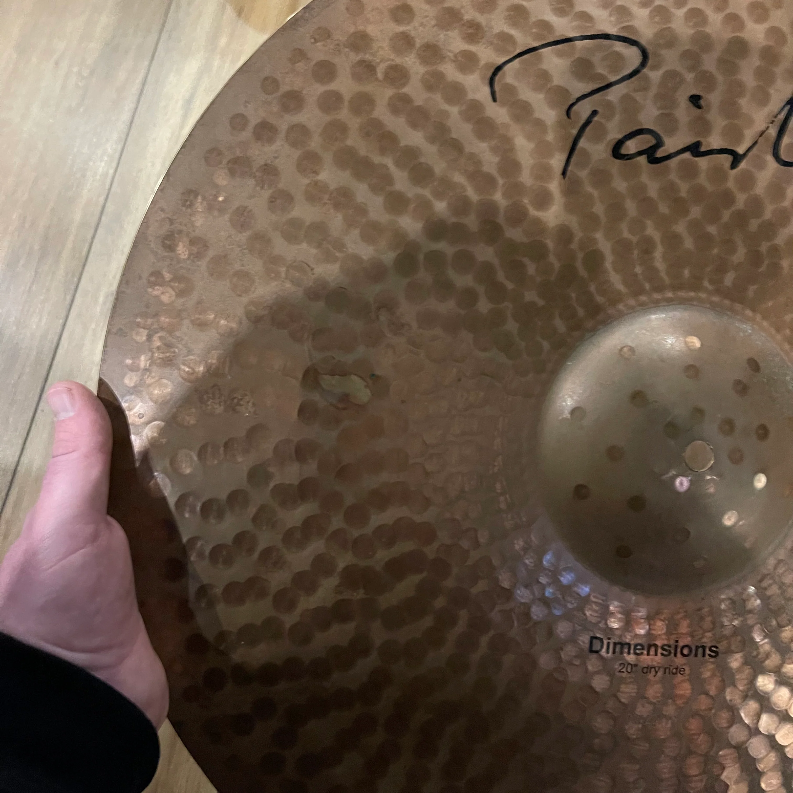 Paiste Dimensions 20” Dry Ride Cymbal #1239 - Image 3