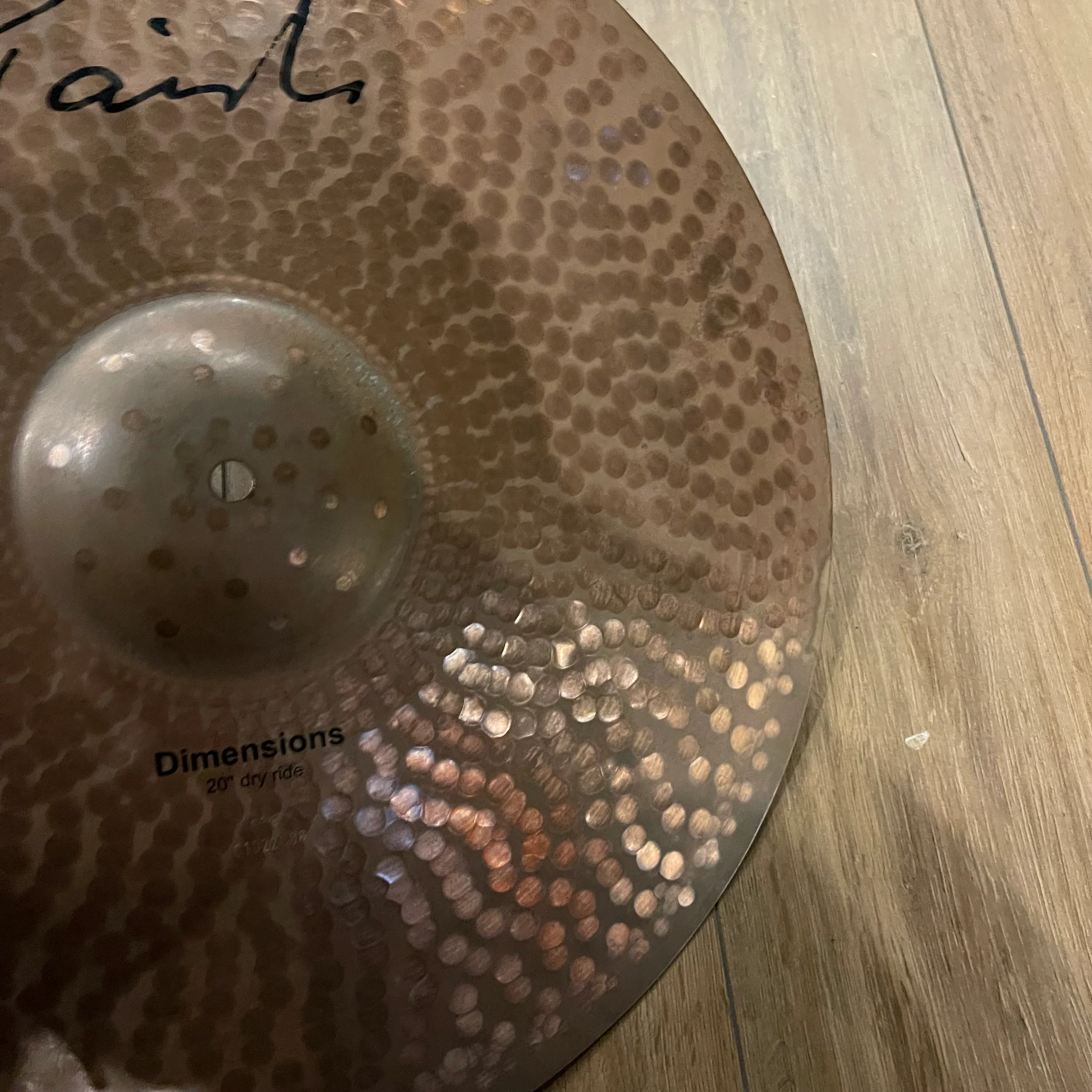 Paiste Dimensions 20” Dry Ride Cymbal #1239 - Image 5
