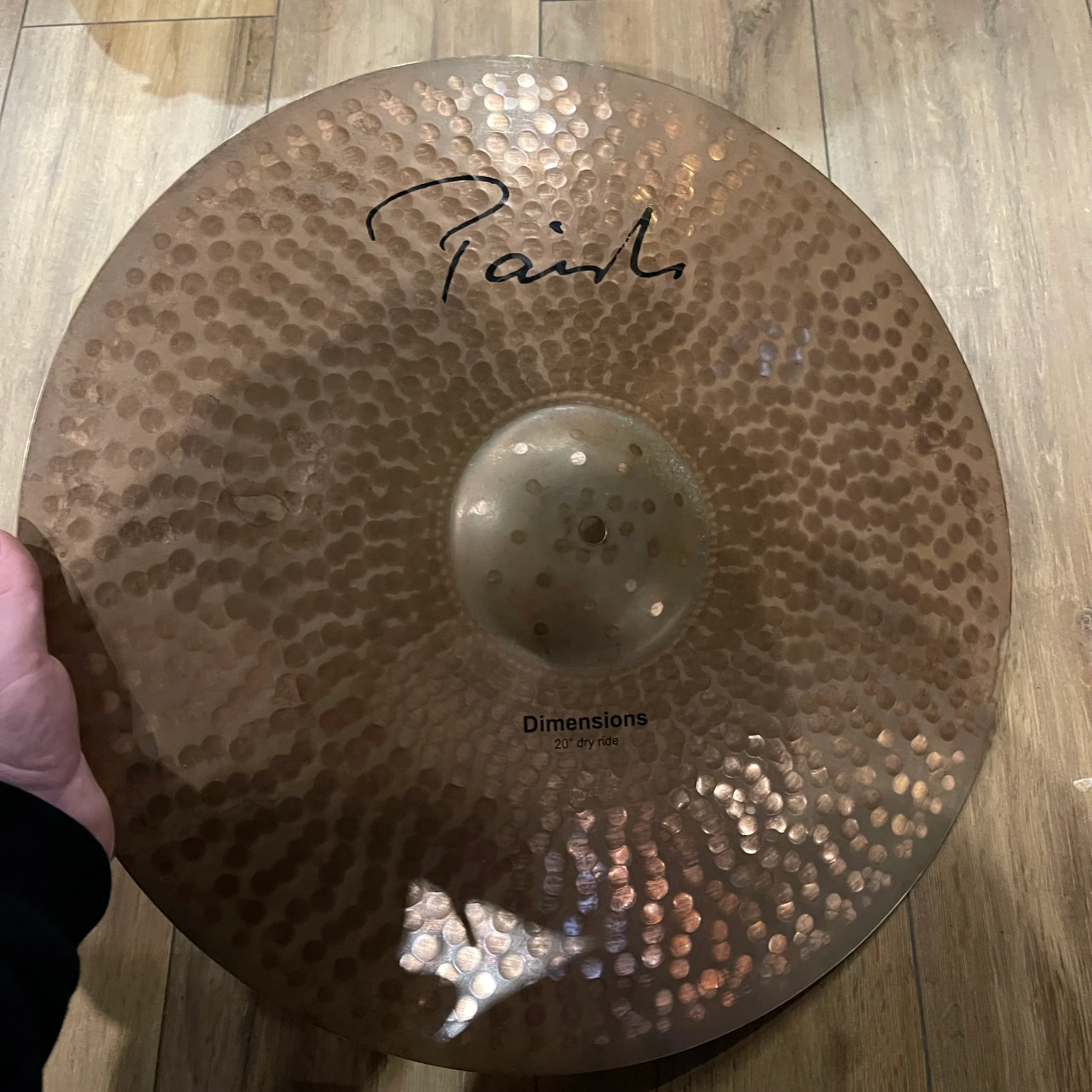 Paiste Dimensions 20” Dry Ride Cymbal #1239 - Image 6