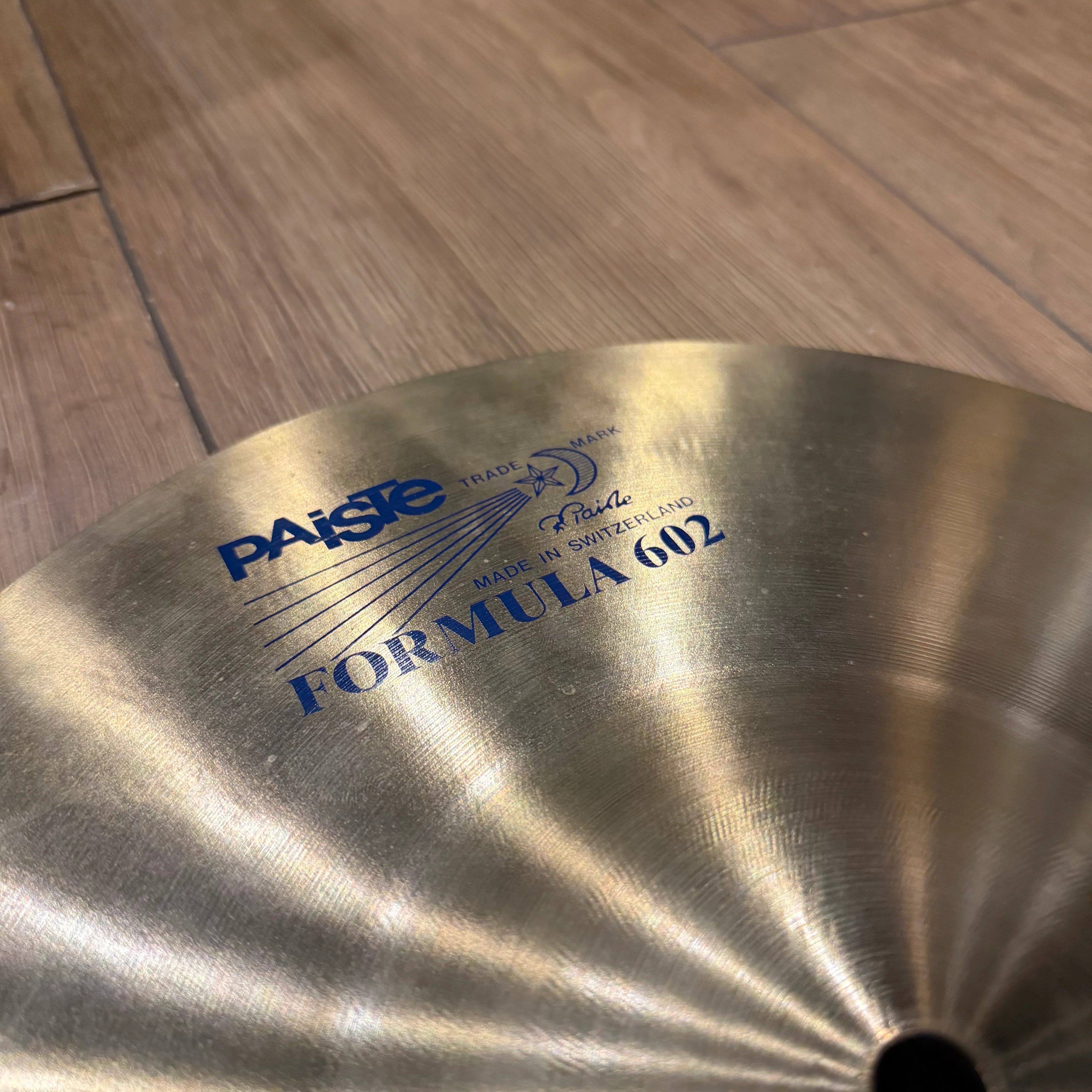 Paiste Formula 602 Blue 13" Heavy Bell Original #9000COS - Image 2