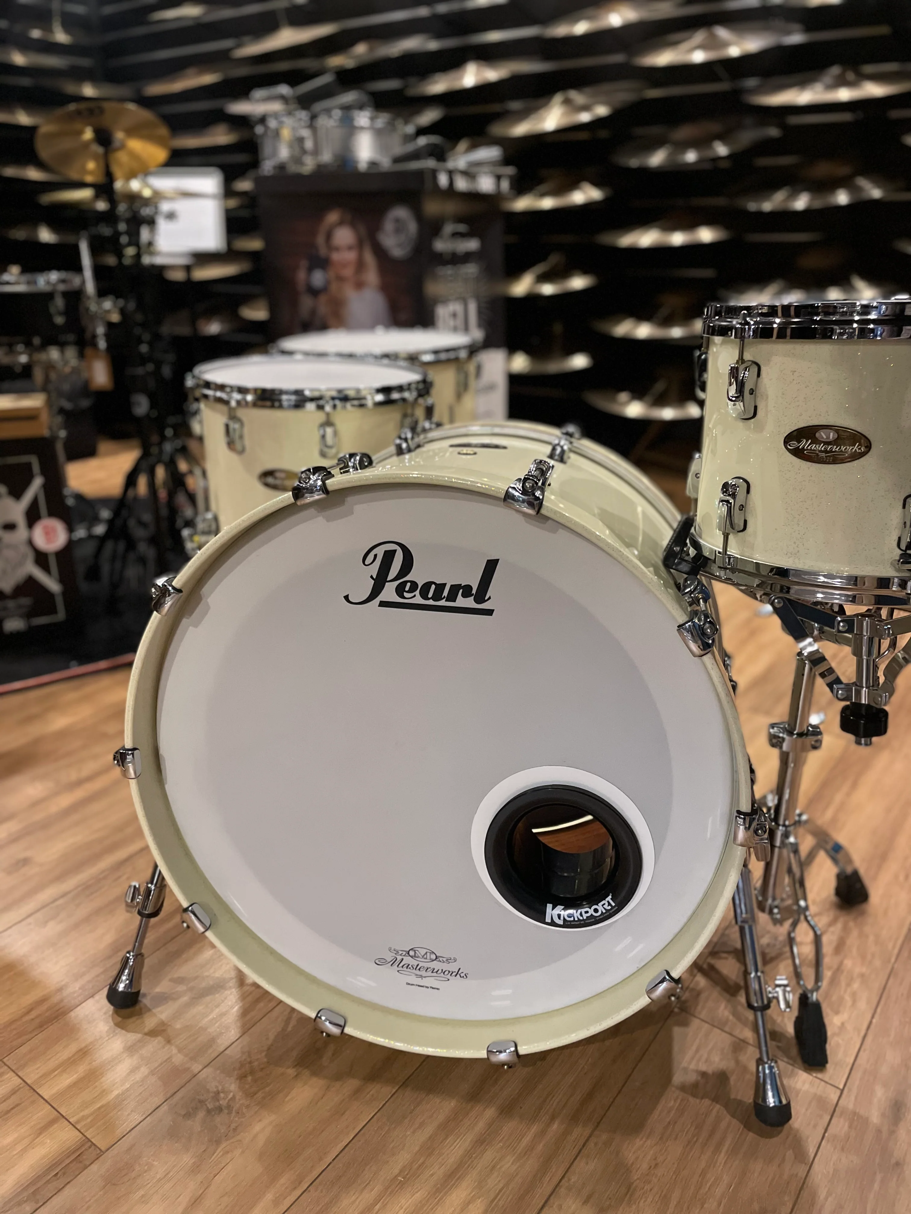 Pearl Masterworks Drum Kit Shell Pack #1000TON - Image 4