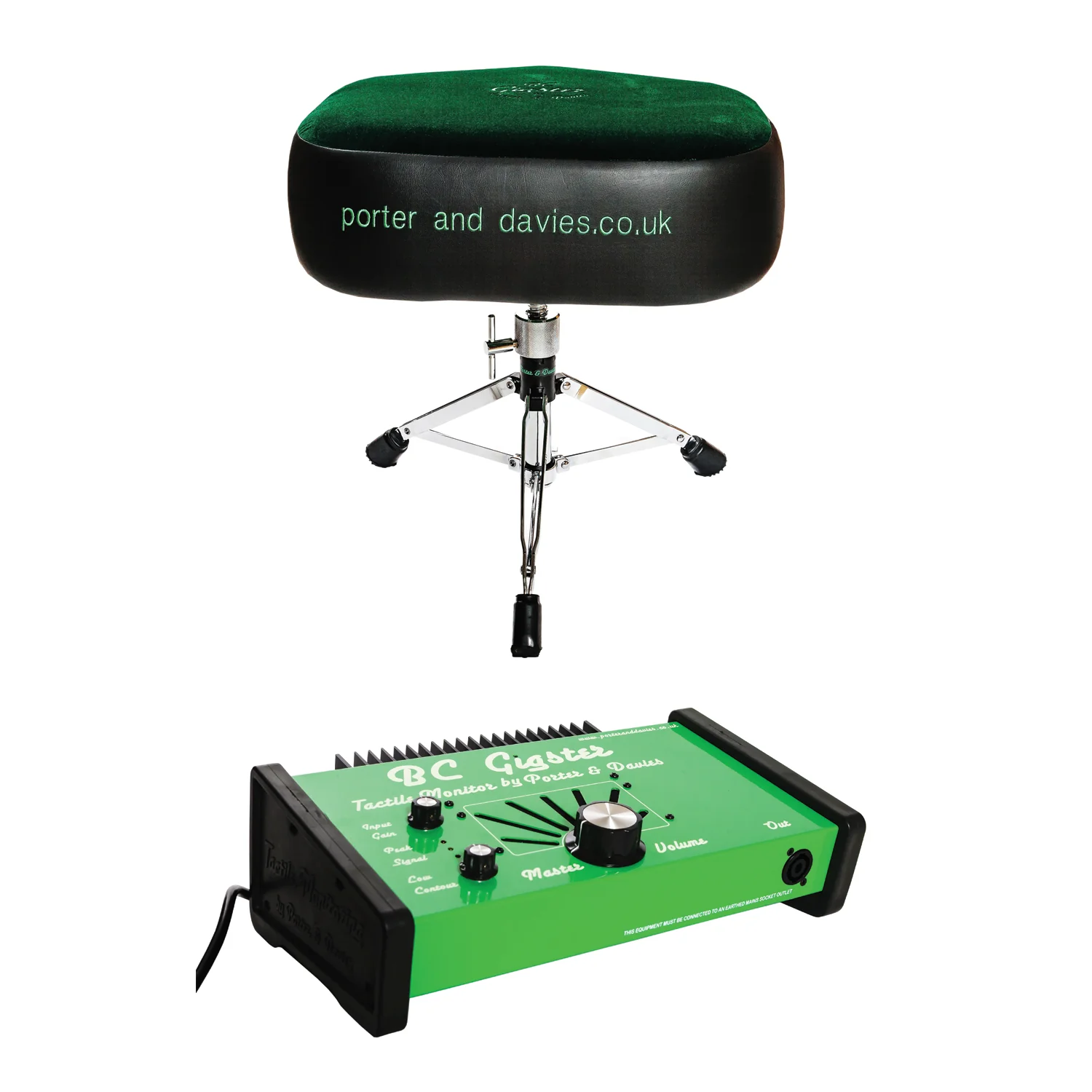Porter & Davies BC Gigster Tactile Drum Monitoring System Throne - Image 3