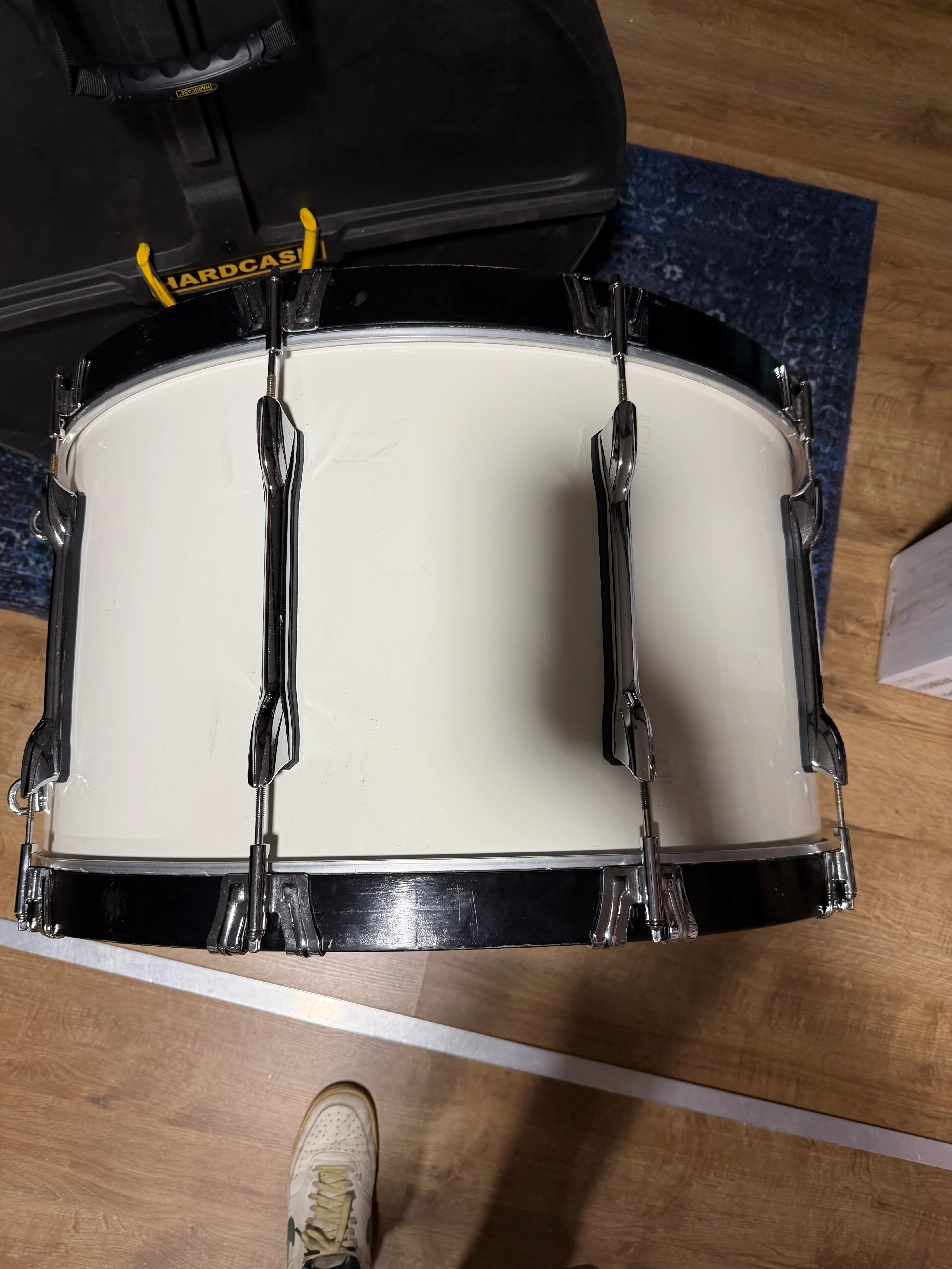 Premier 26" Marching Bass Drum With Hardcase #1249 - Image 4