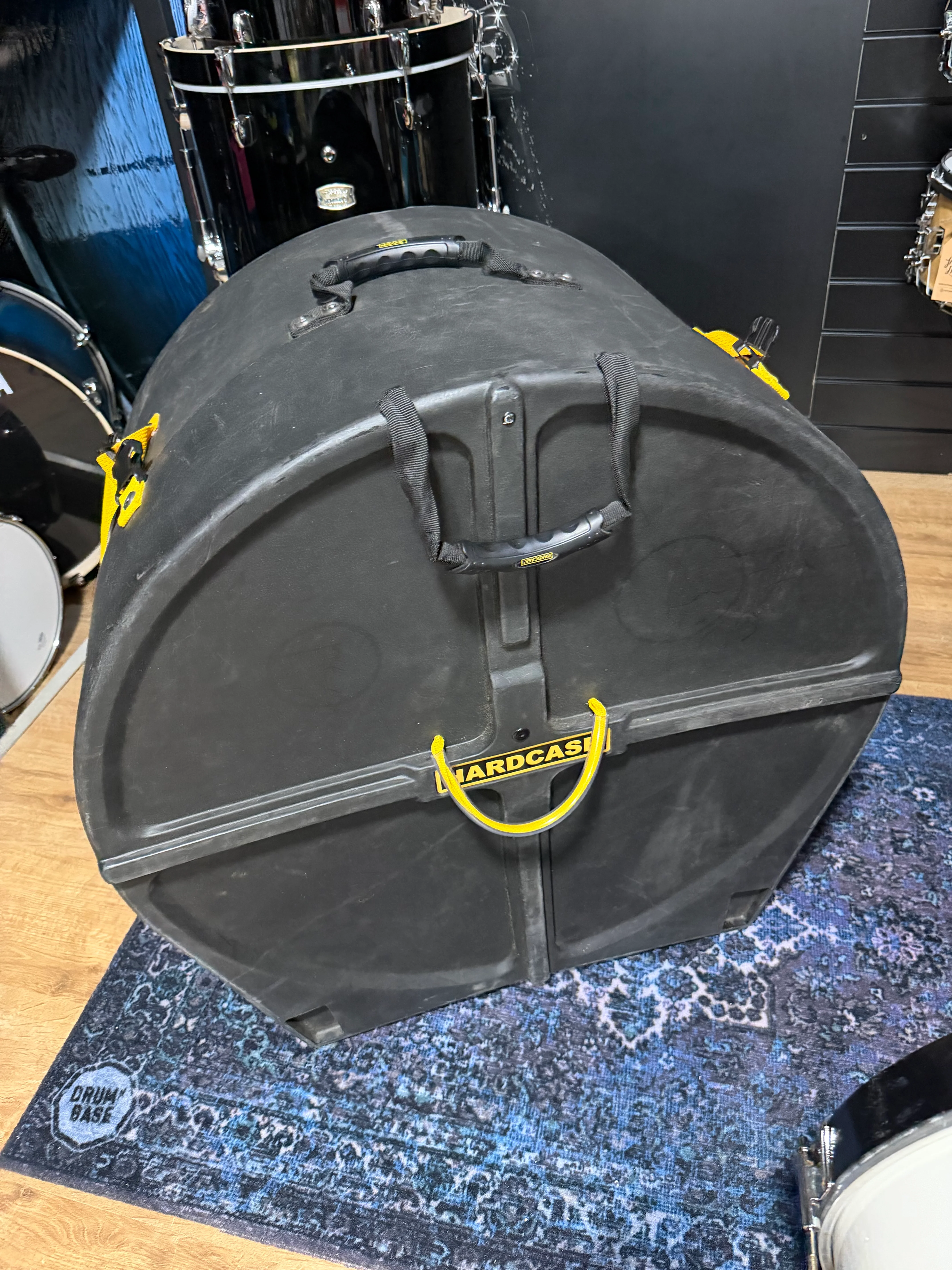Premier 26" Marching Bass Drum With Hardcase #1249 - Image 7