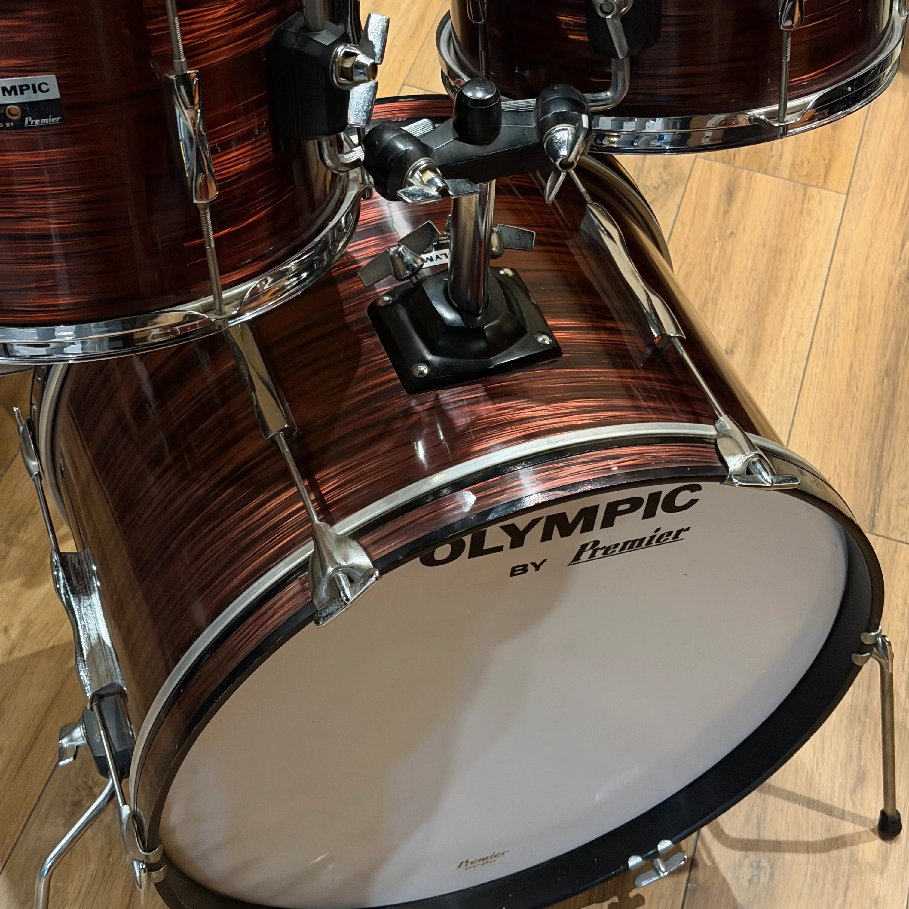 Premier Olympic 1970's 22" Drum Kit #1284 - Image 5