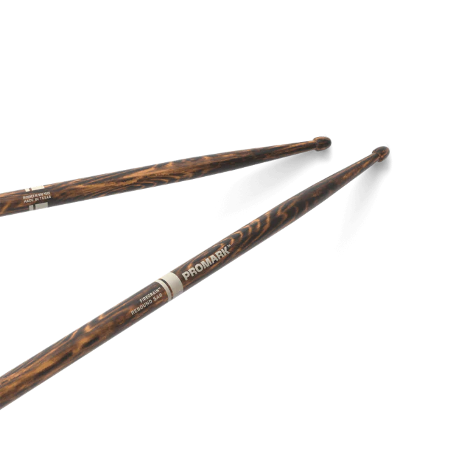 Promark Rebound 5AB FireGrain Hickory Drumstick, Acorn Wood Tip - Image 2