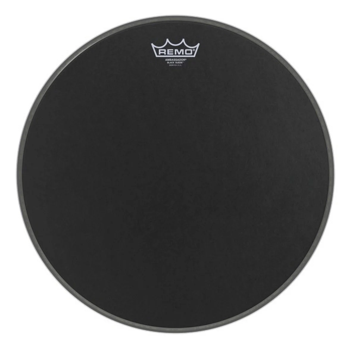 Remo Ambassador Black Suede Drum Head | 14"