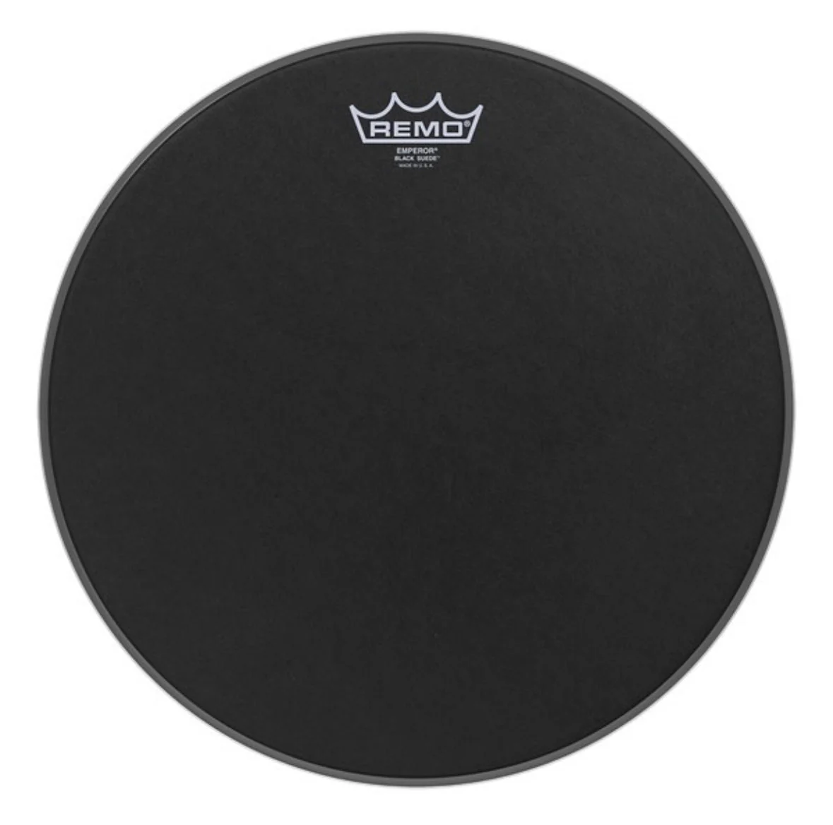Remo Emperor Black Suede Drum Head | 12"