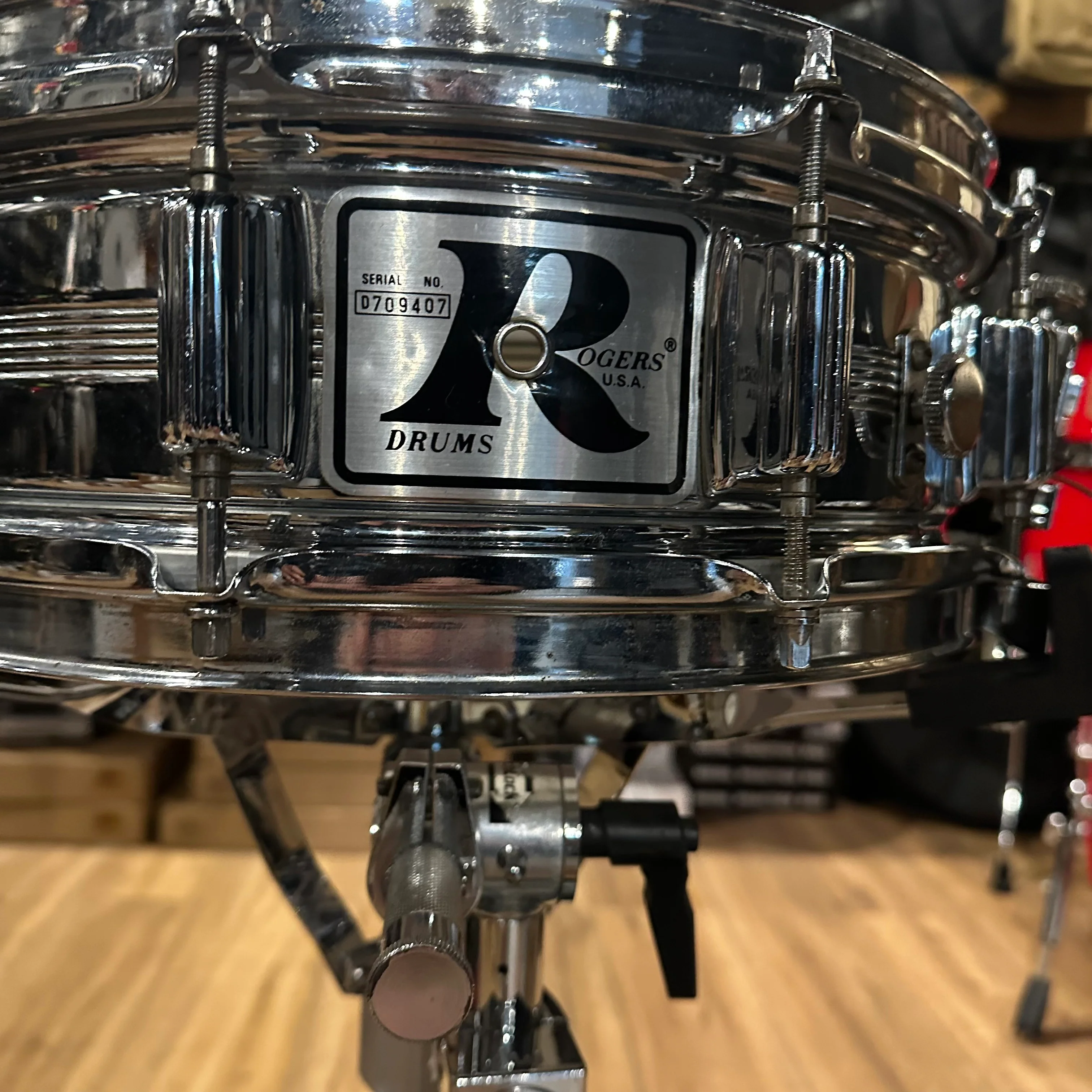Rogers Big R 14” Snare Drum #1159 - Image 3