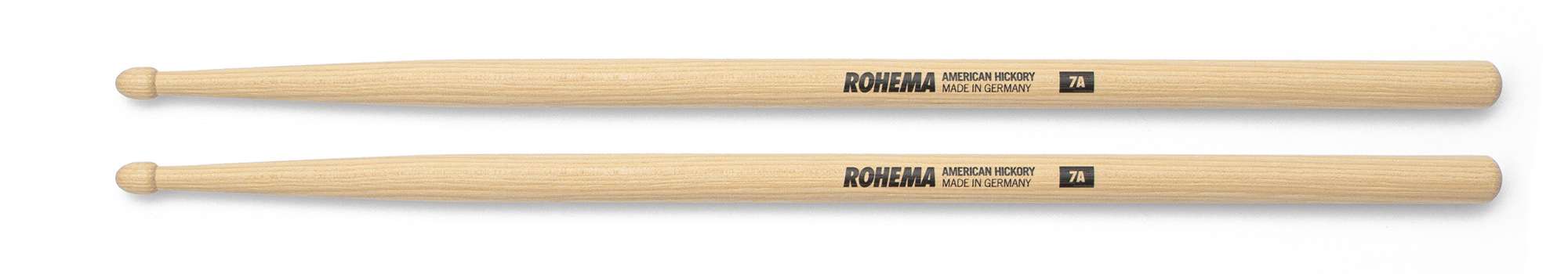 Rohema German Hickory 7A Drum Sticks - 61325
