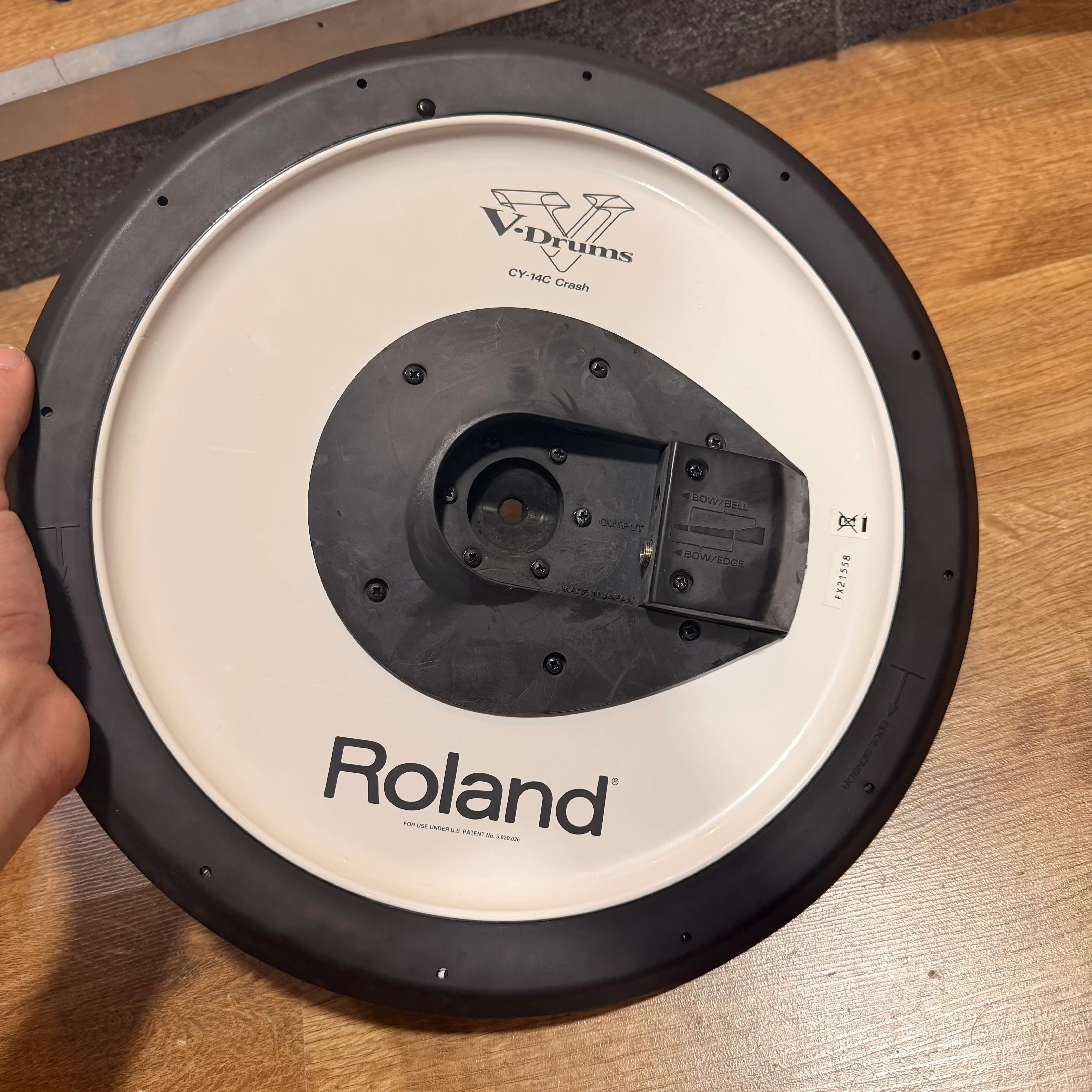 Roland CY-14C Electronic Pad #1323 - Image 4