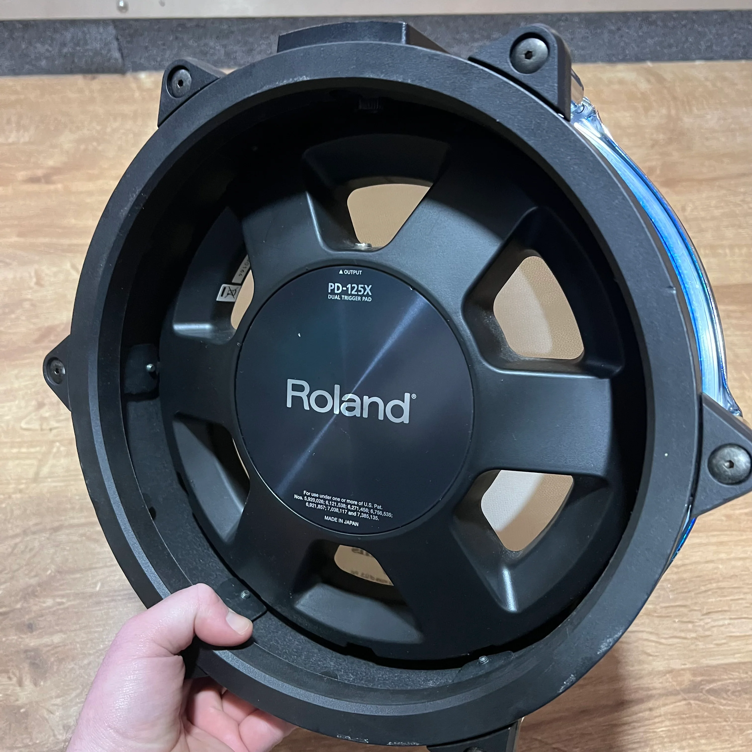 Roland PD-125X Mesh Dual Drum Trigger Pad #1260 - Image 4