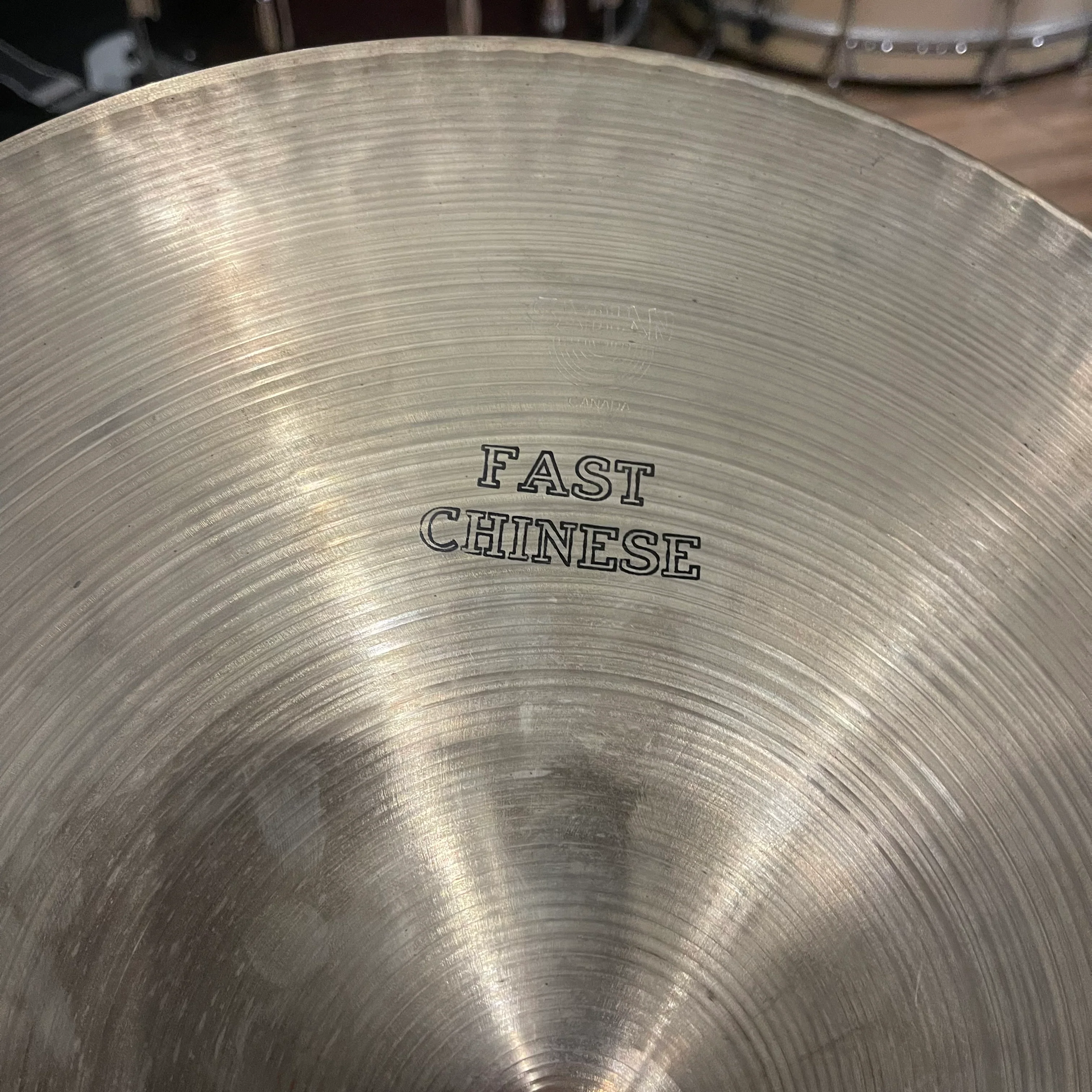 Sabian 18” Fast Chinese Cymbal #9000COS - Image 2