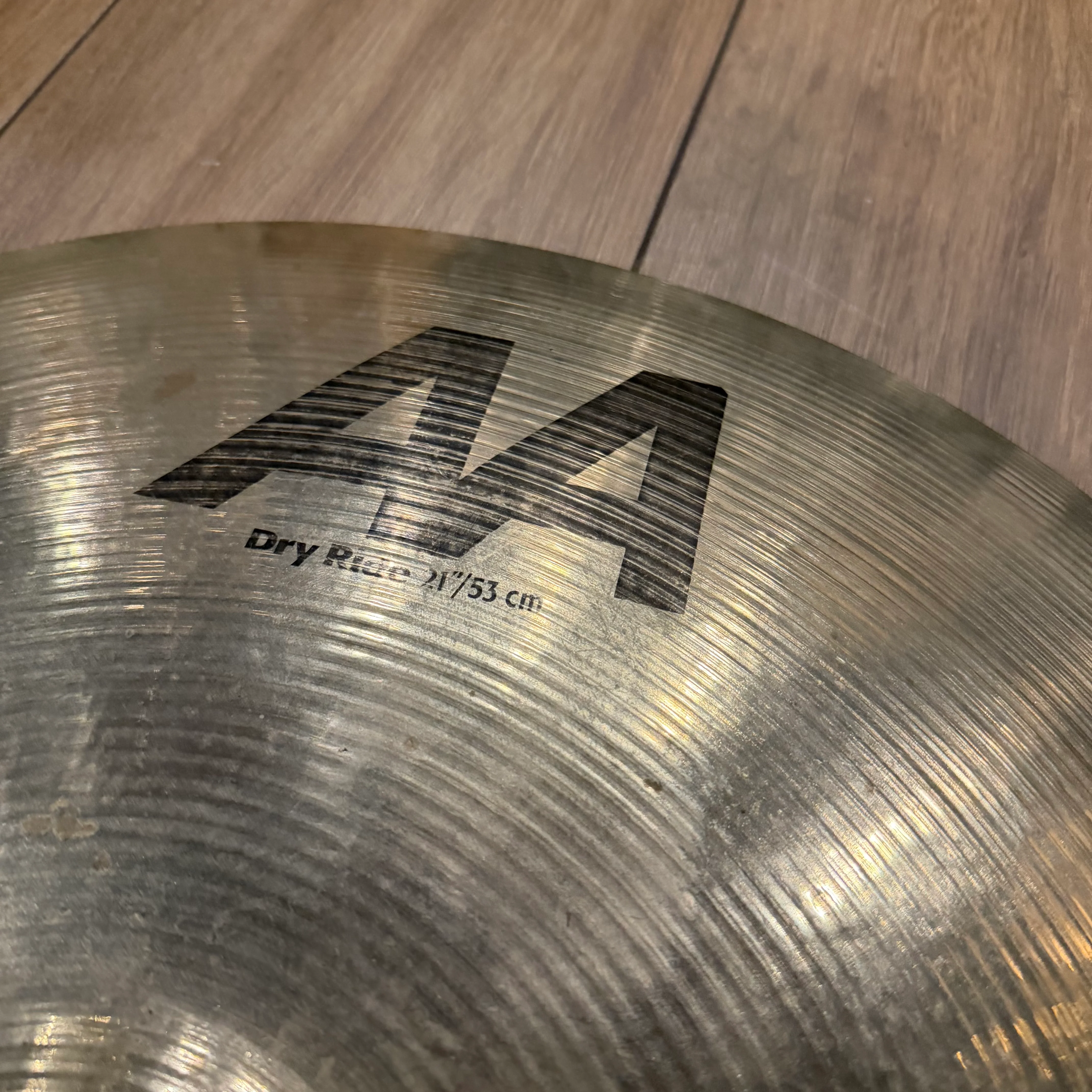 Sabian AA 21" Dry Ride Cymbal #1270 - Image 2