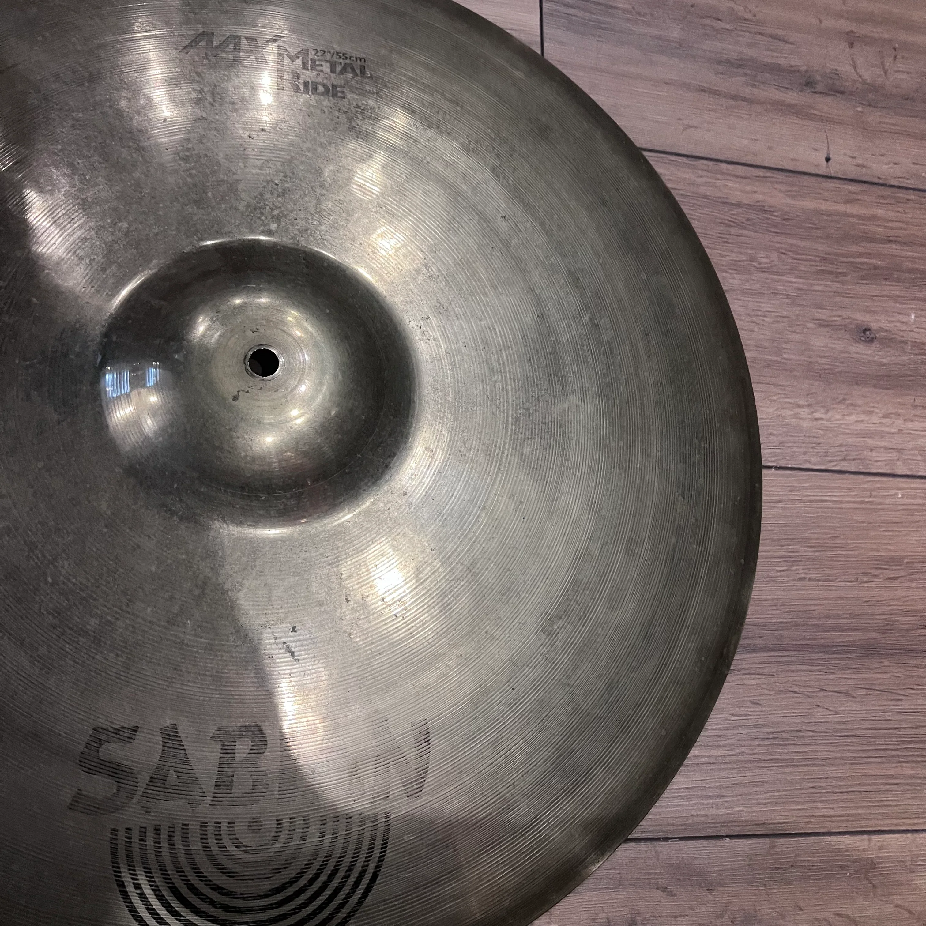 Sabian AAX 22” Metal Ride Cymbal #1301 - Image 7