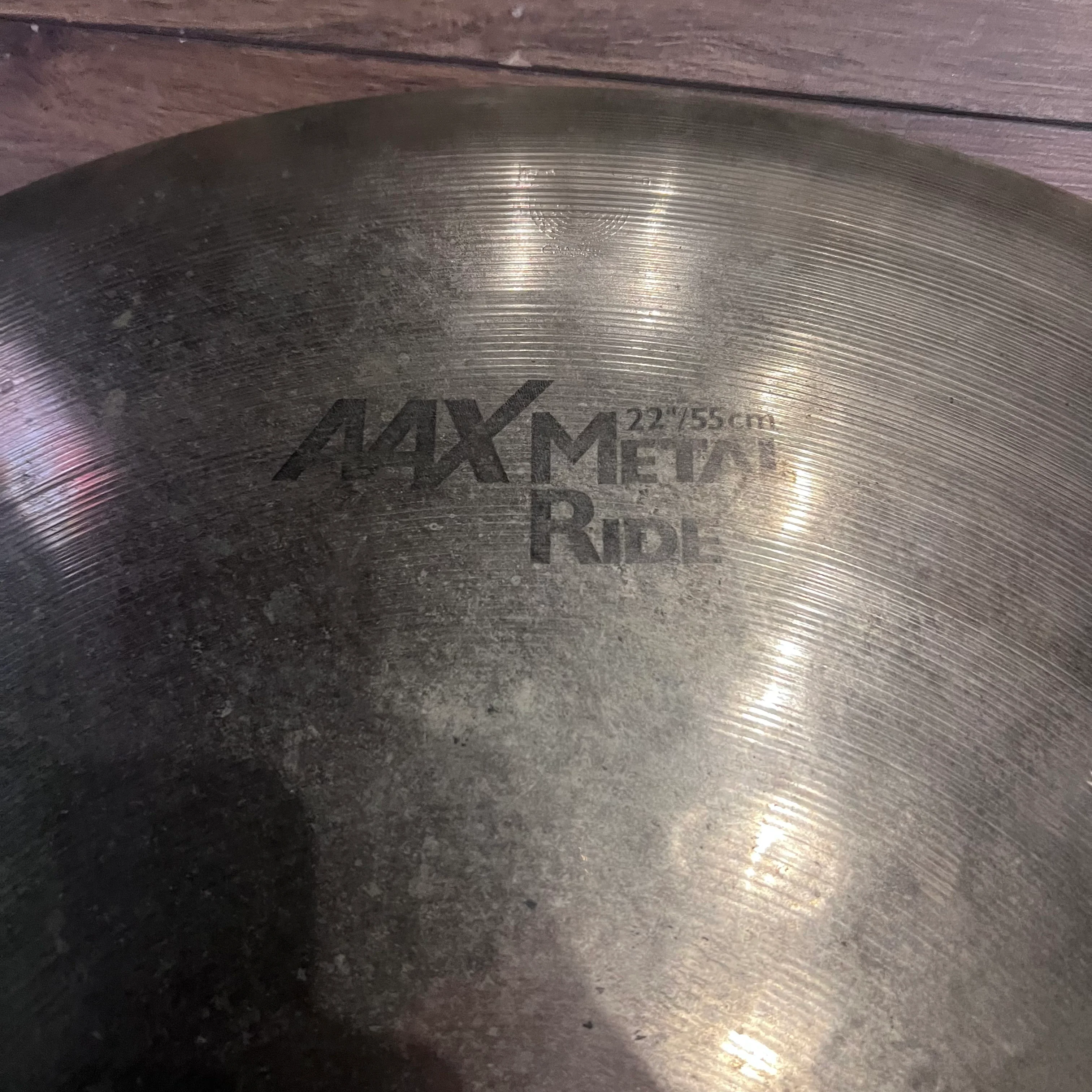Sabian AAX 22” Metal Ride Cymbal #1301 - Image 8