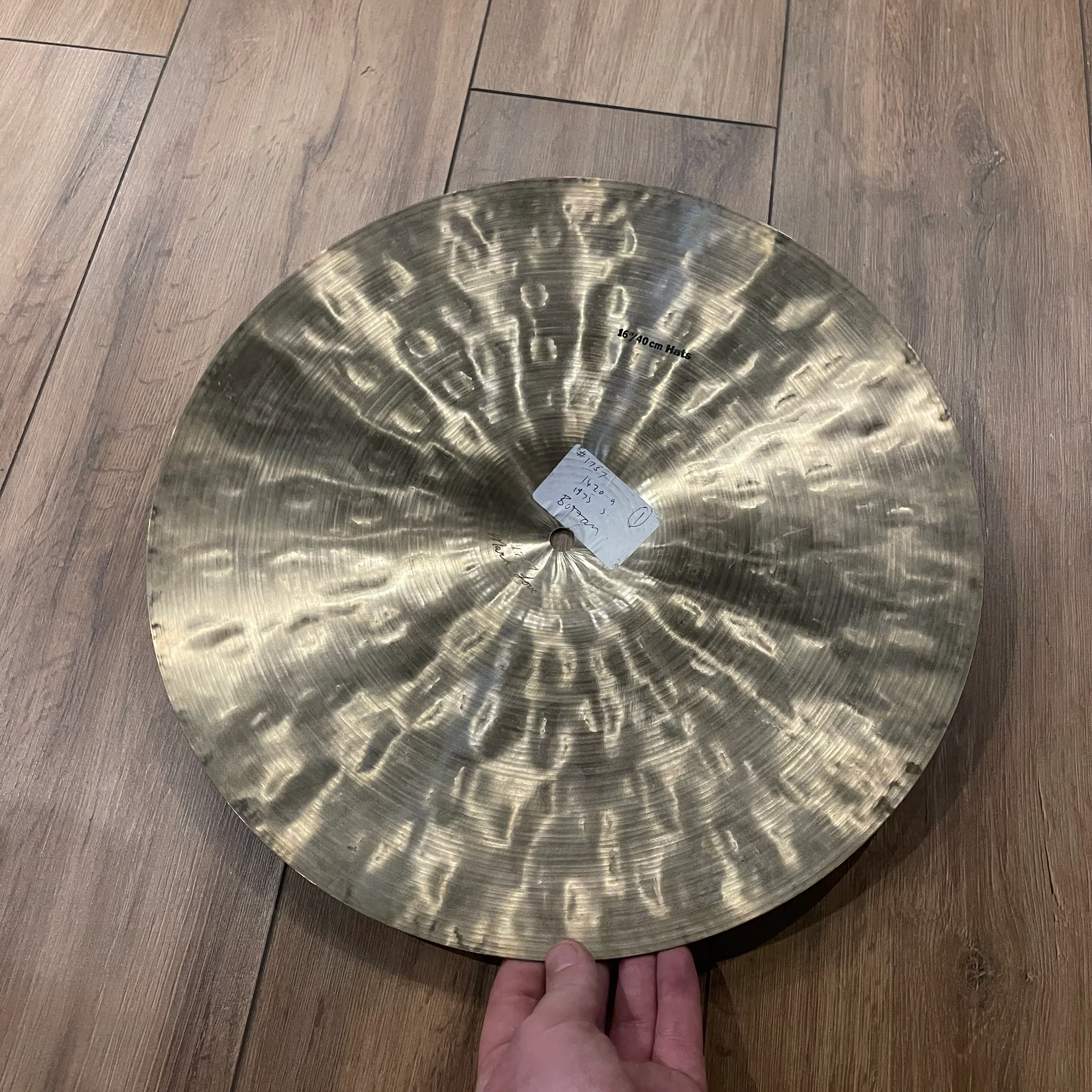 Sabian Artisan 16” Hi Hat Cymbals #1202 - Image 3